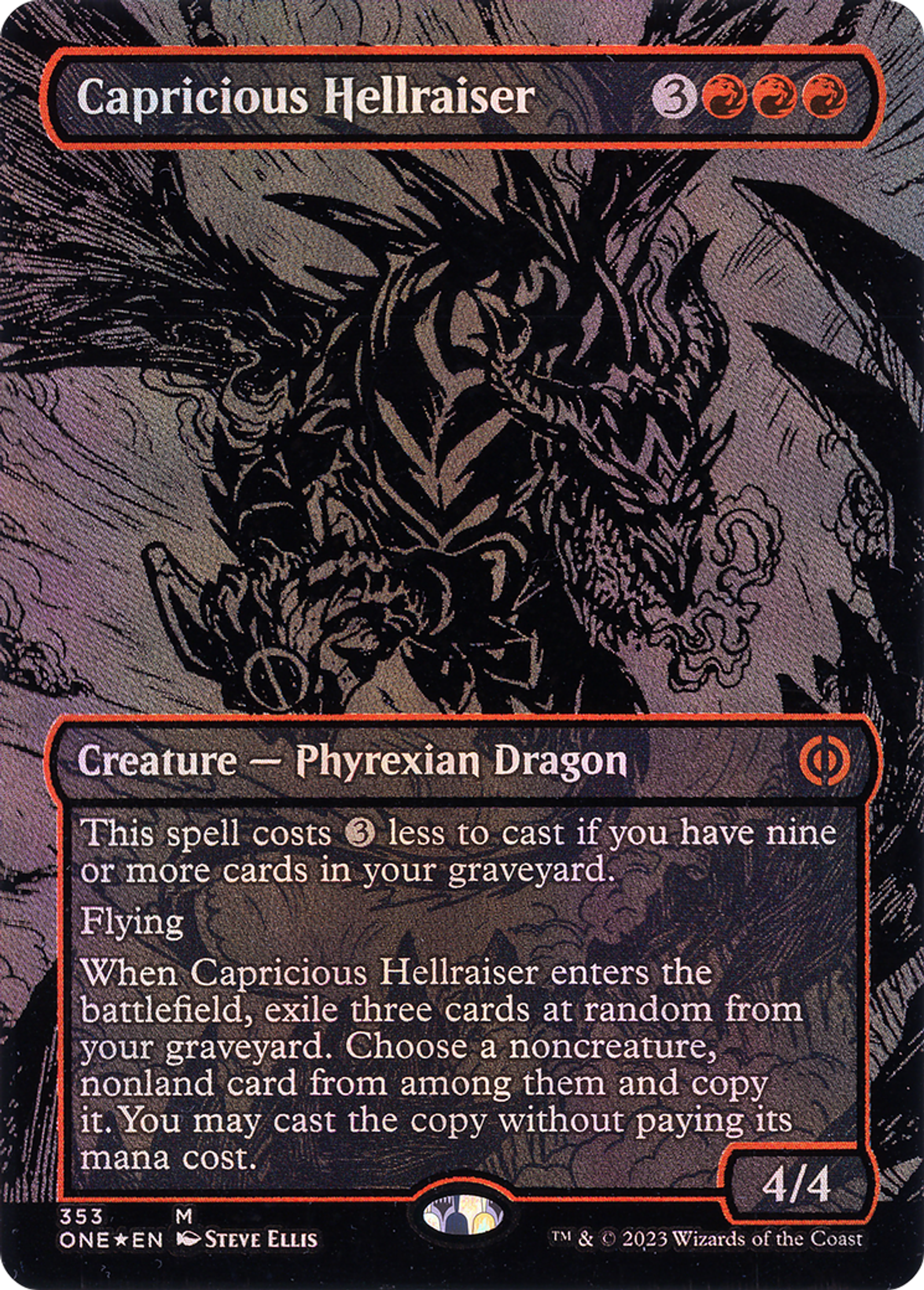 Godailleur capricieux — Phyrexia: All Will Be One — Magic: The Gathering