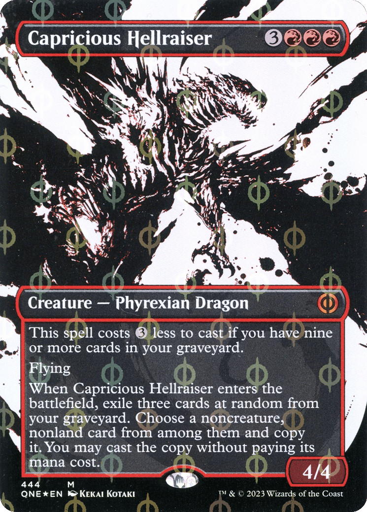 Capricious Hellraiser — Phyrexia: All Will Be One — Magic: The Gathering