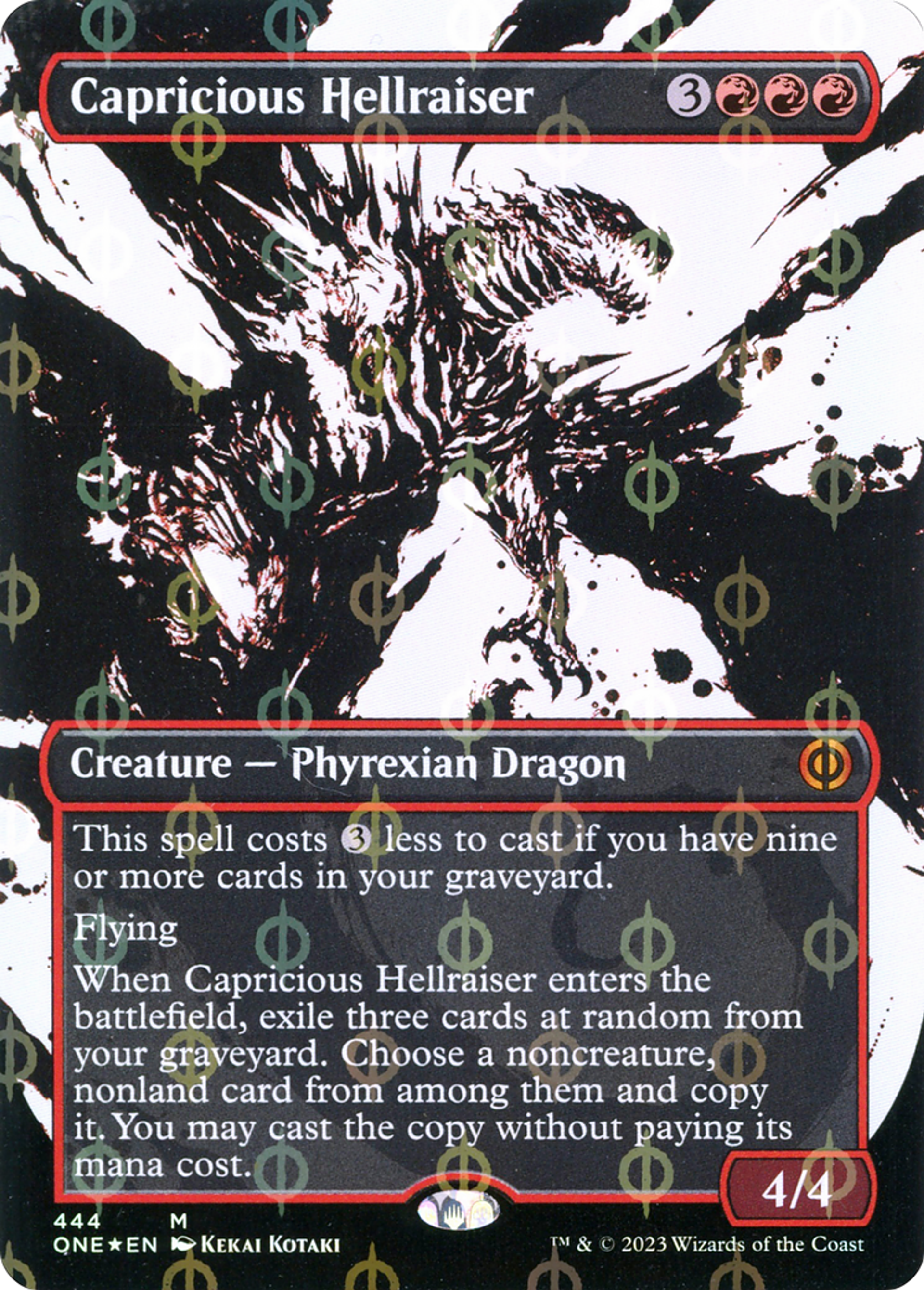 Godailleur capricieux — Phyrexia: All Will Be One — Magic: The Gathering