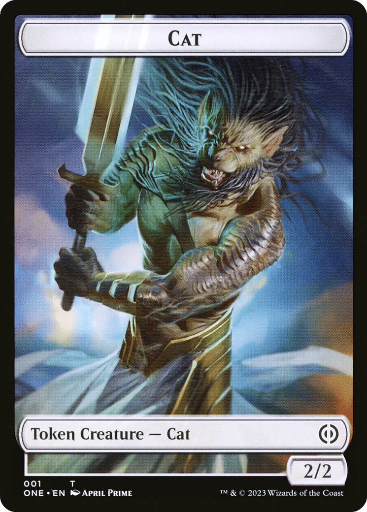 Cat — Phyrexia: All Will Be One — Magic: The Gathering