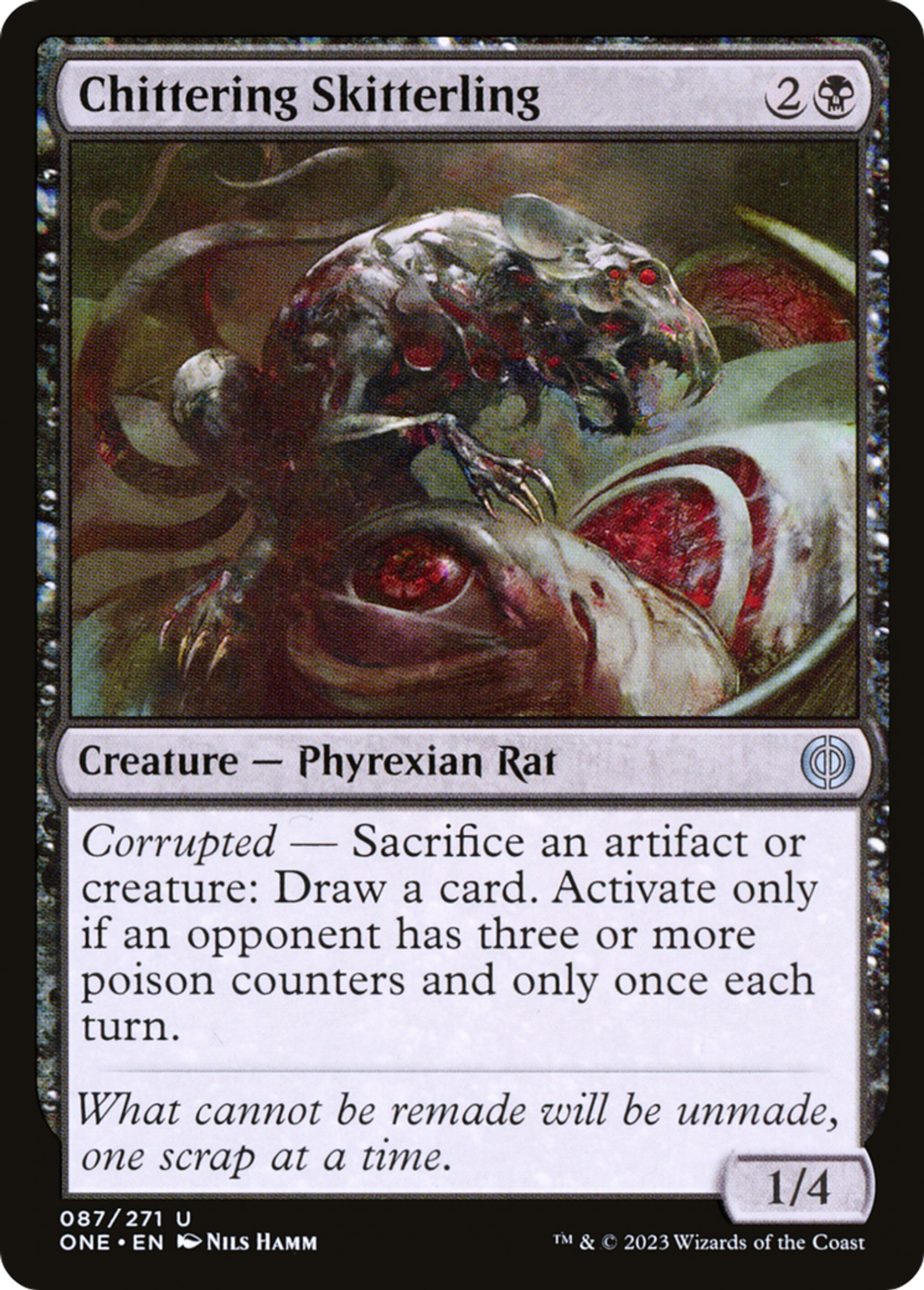 Faufilin bruyant — Phyrexia: All Will Be One — Magic: The Gathering