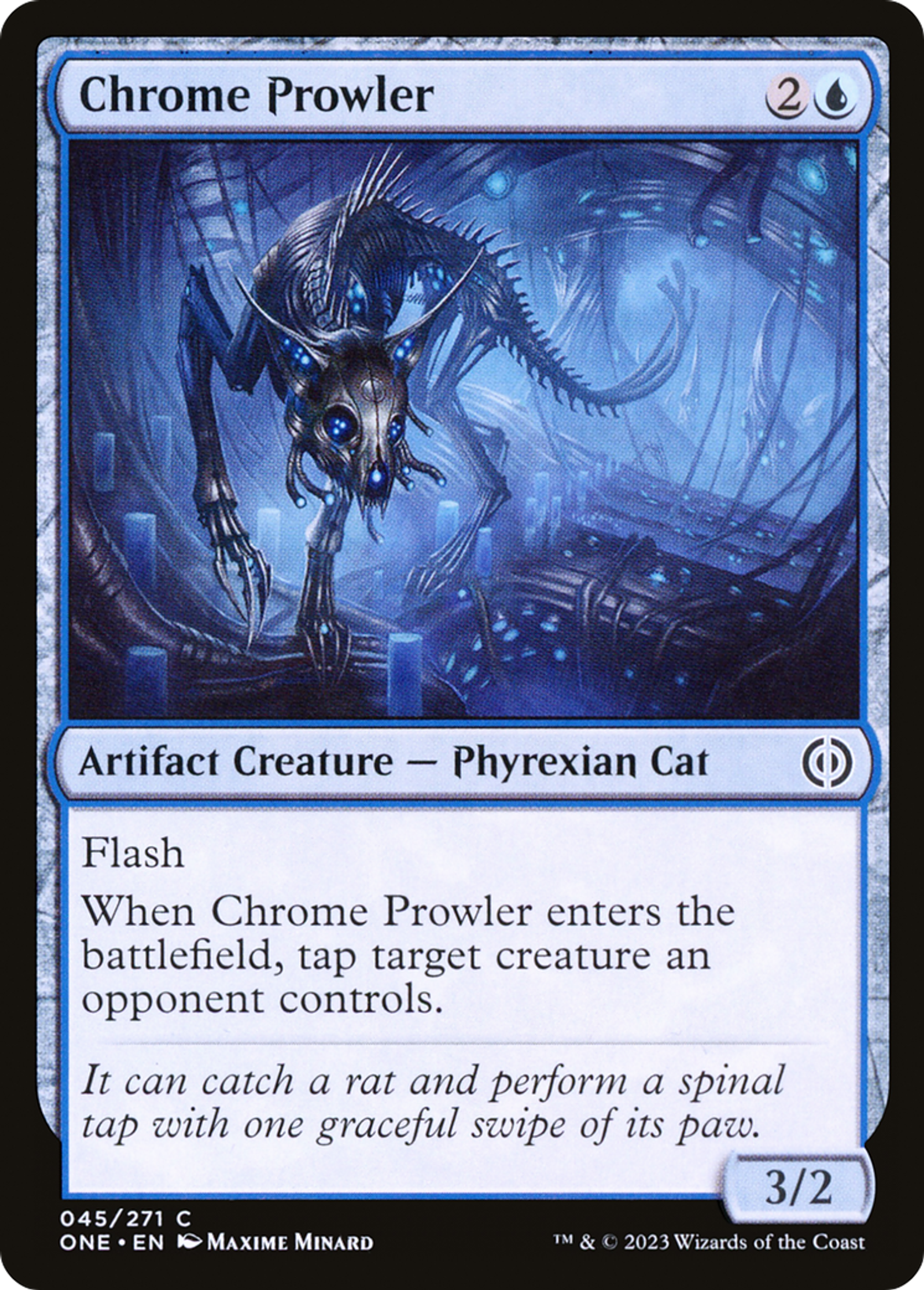 Rôdeur de chrome — Phyrexia: All Will Be One — Magic: The Gathering