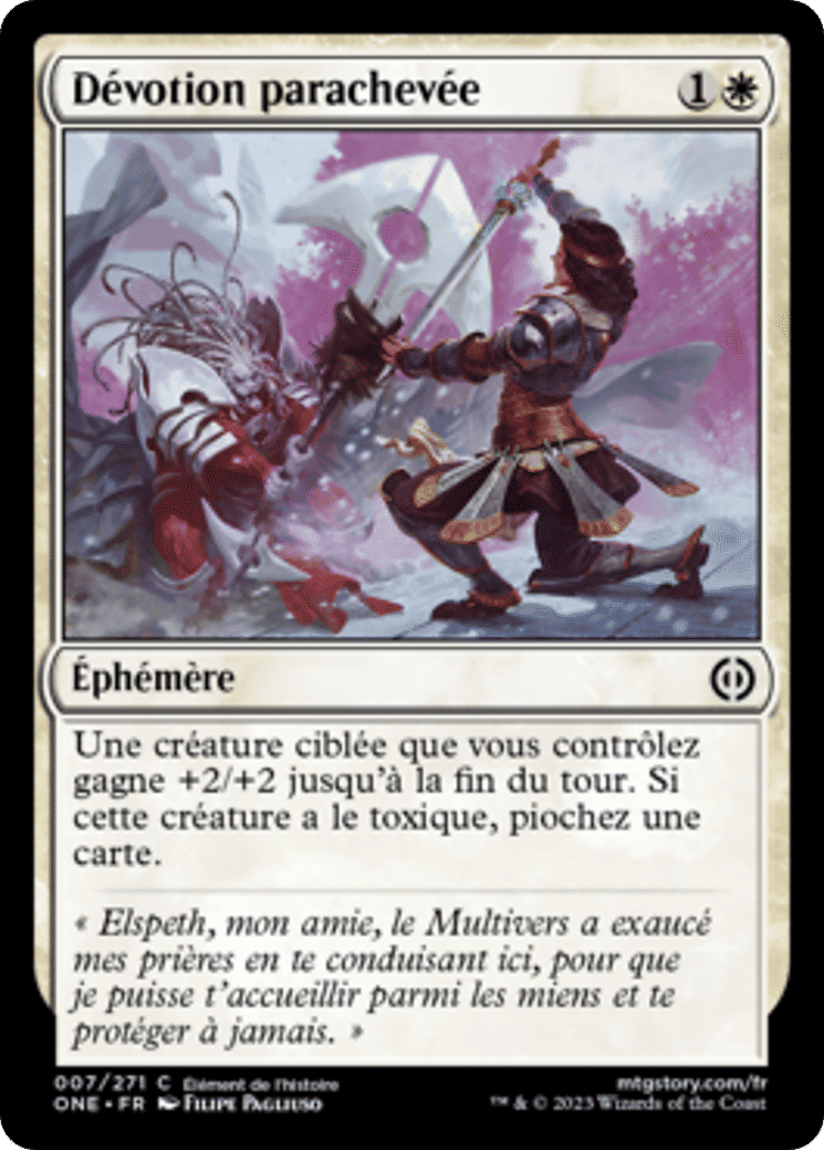 Dévotion parachevée — Phyrexia: All Will Be One — Magic: The Gathering