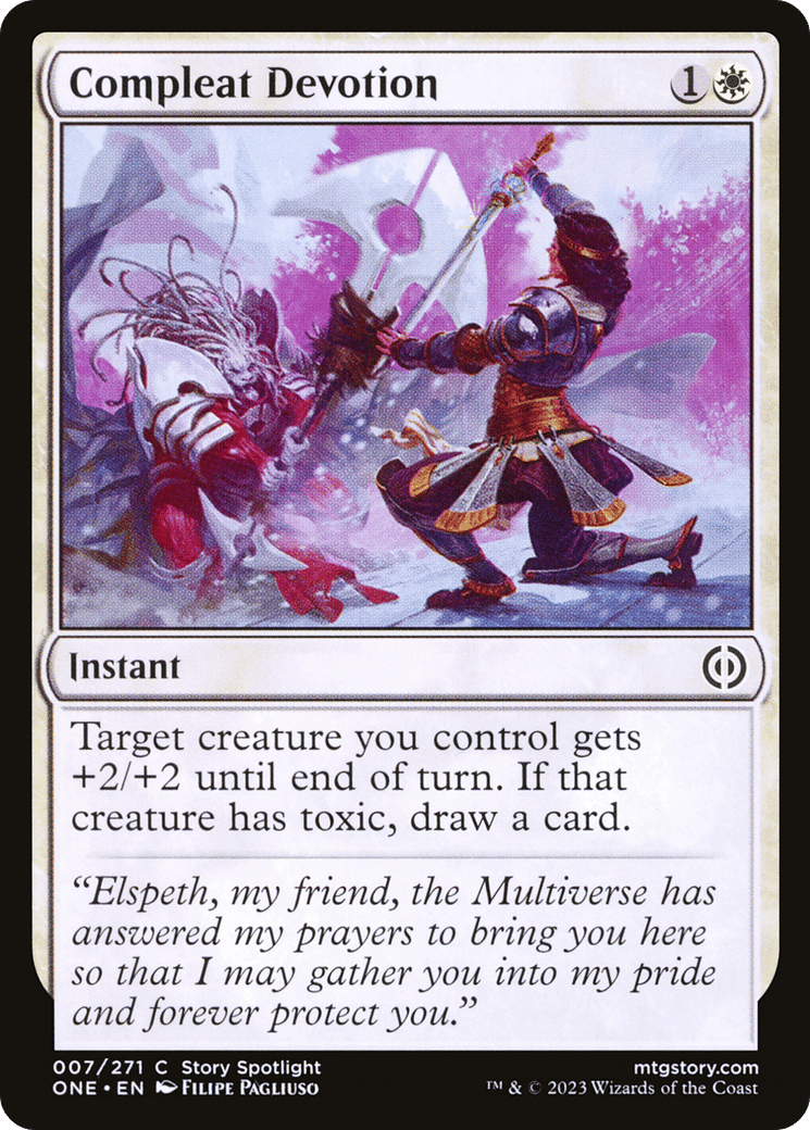Compleat Devotion — Phyrexia: All Will Be One — Magic: The Gathering
