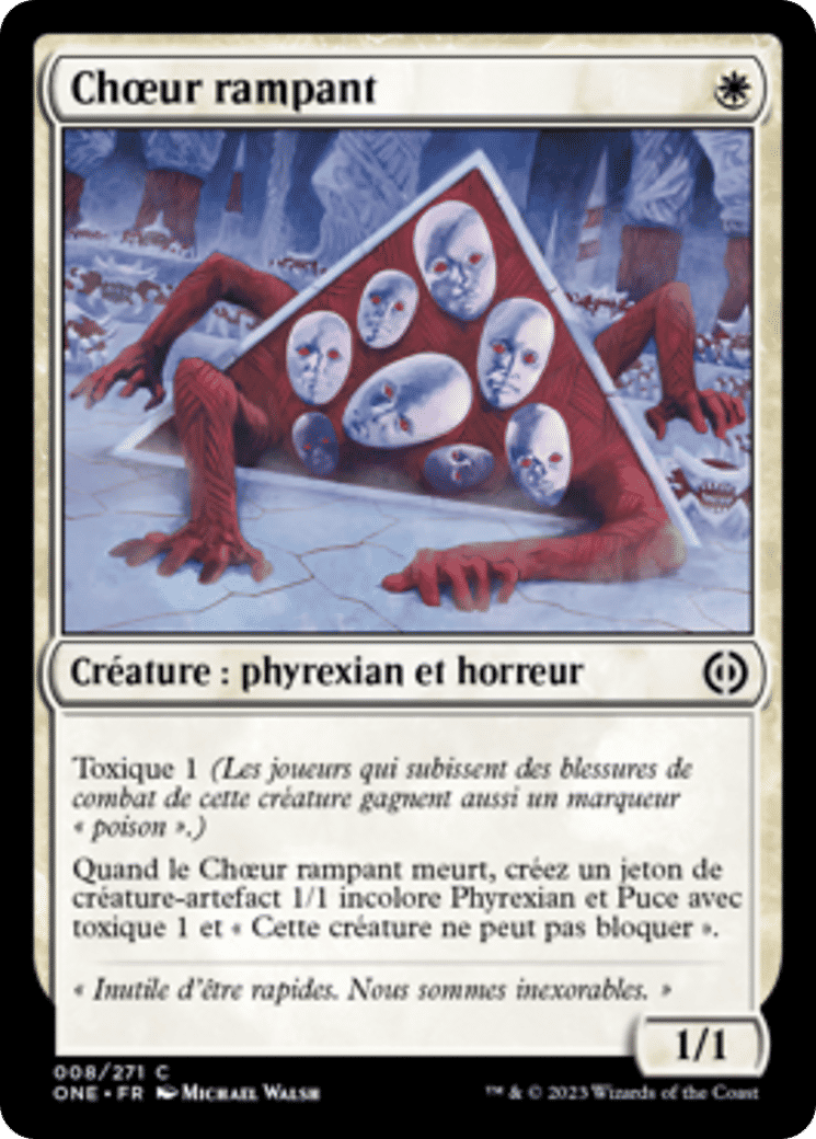 Chœur rampant — Phyrexia: All Will Be One — Magic: The Gathering