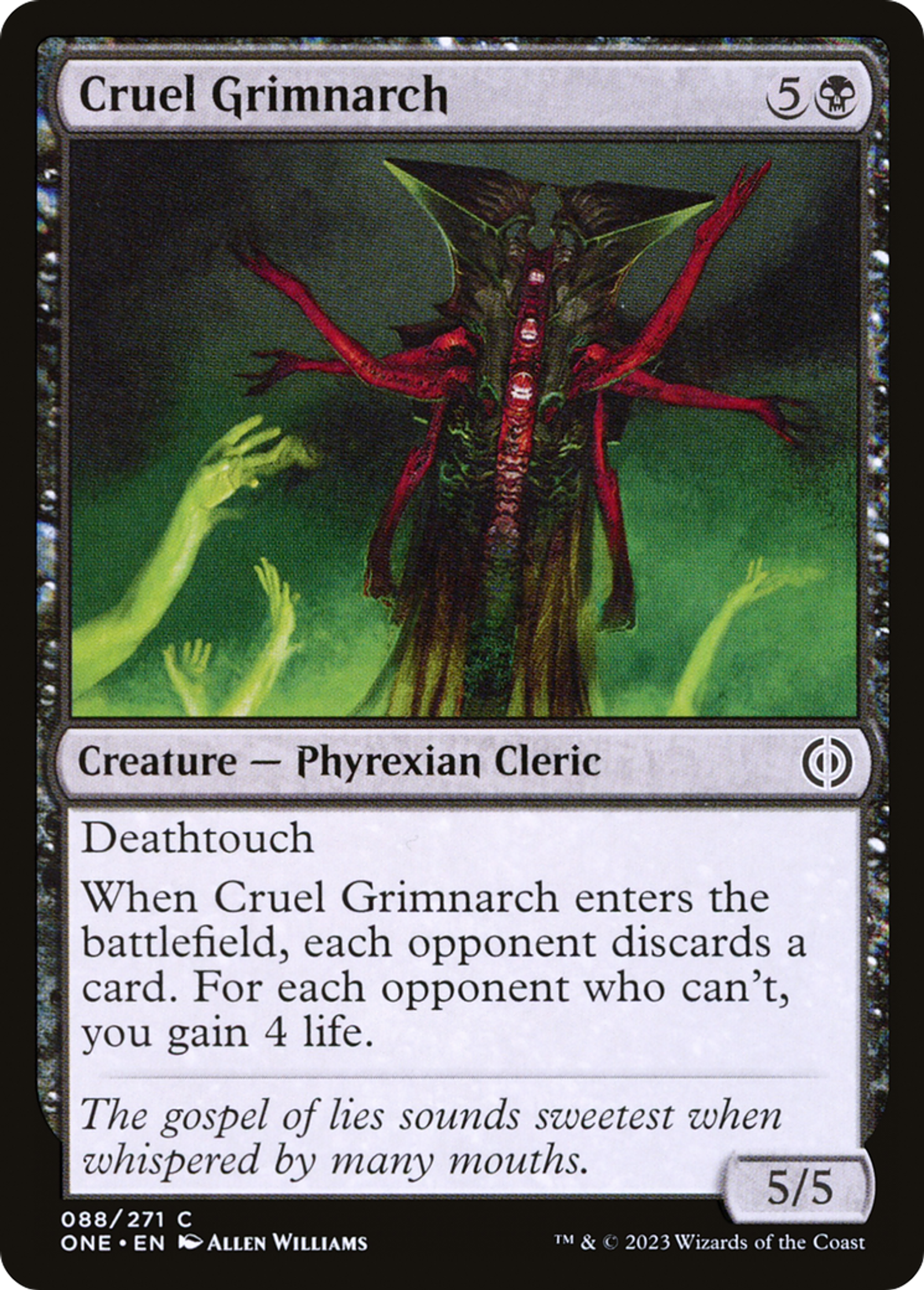 Funarque cruel — Phyrexia: All Will Be One — Magic: The Gathering