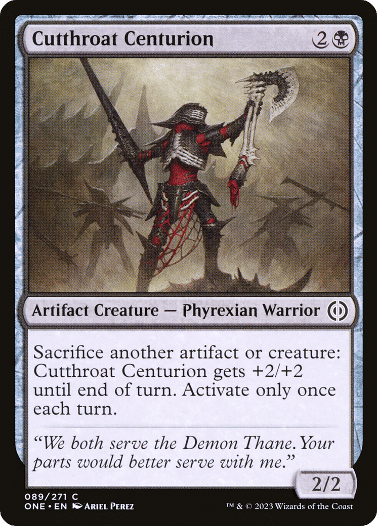 Surineuse centurion — Phyrexia: All Will Be One — Magic: The Gathering