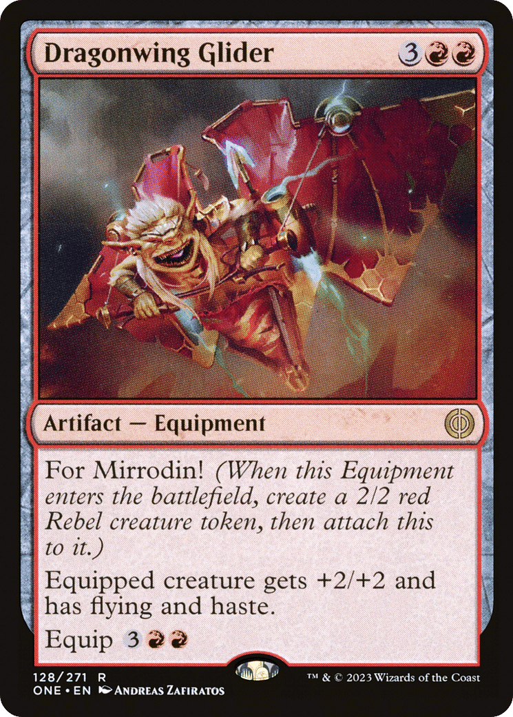 Dragonwing Glider — Phyrexia: All Will Be One — Magic: The Gathering