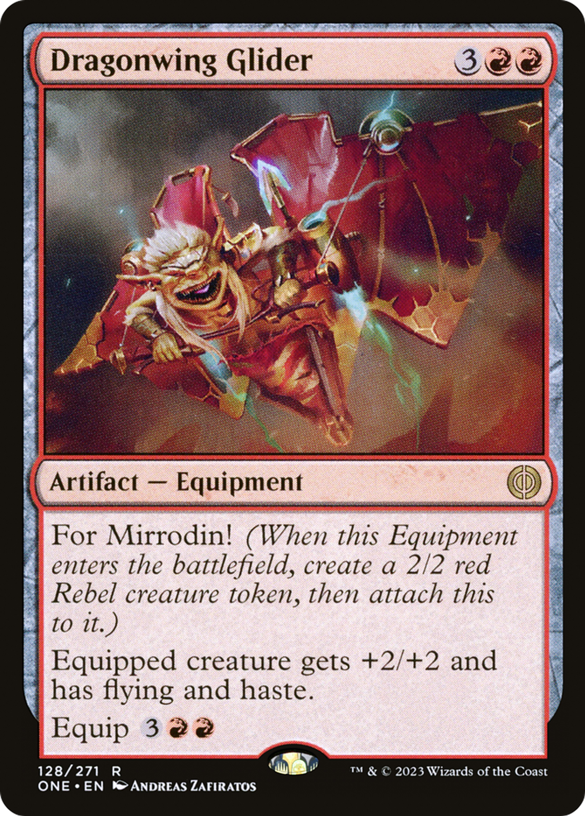Planeur ailedragon — Phyrexia: All Will Be One — Magic: The Gathering