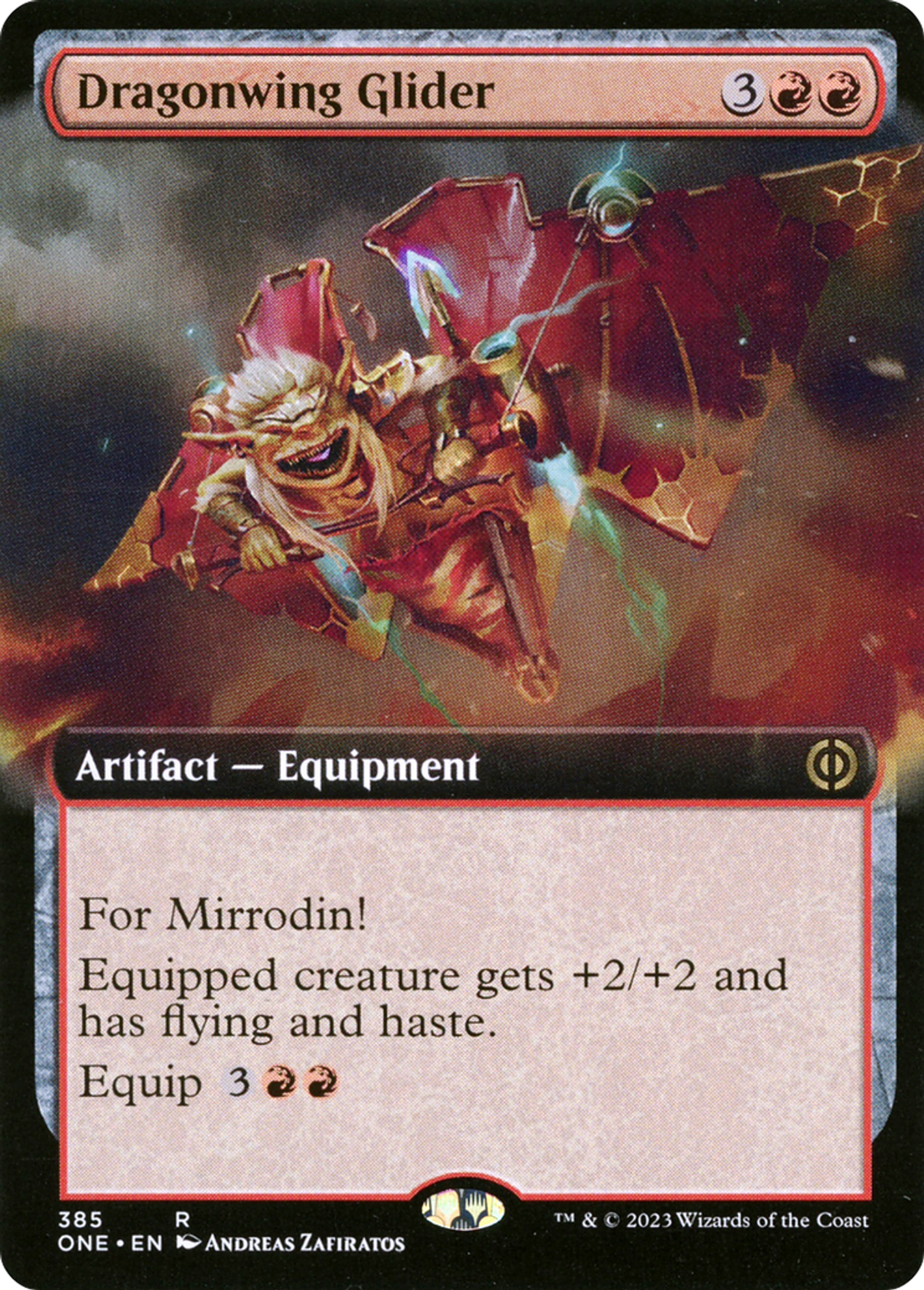 Planeur ailedragon — Phyrexia: All Will Be One — Magic: The Gathering