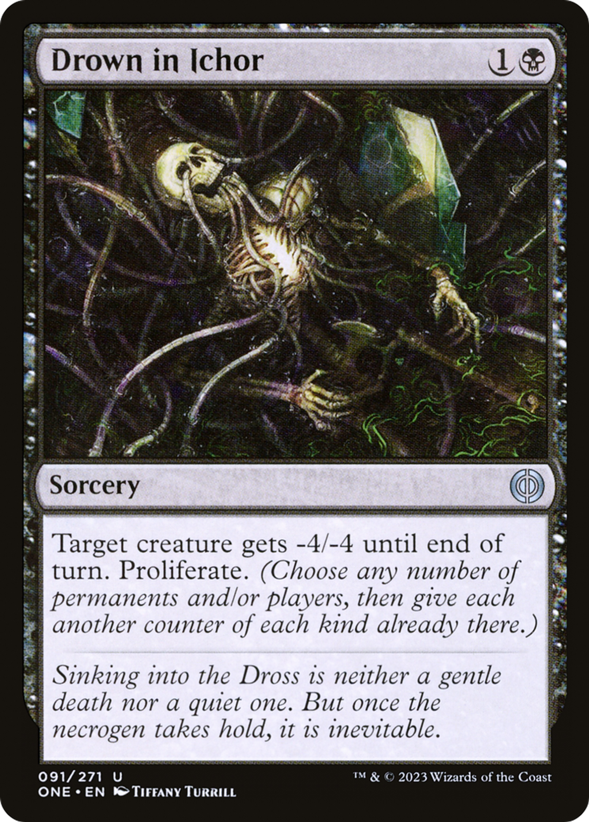 Noyade dans la sanie — Phyrexia: All Will Be One — Magic: The Gathering