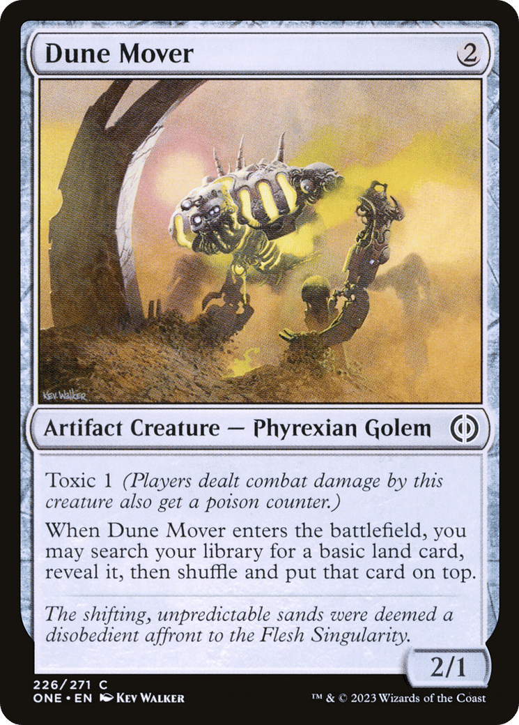 Dune Mover — Phyrexia: All Will Be One — Magic: The Gathering