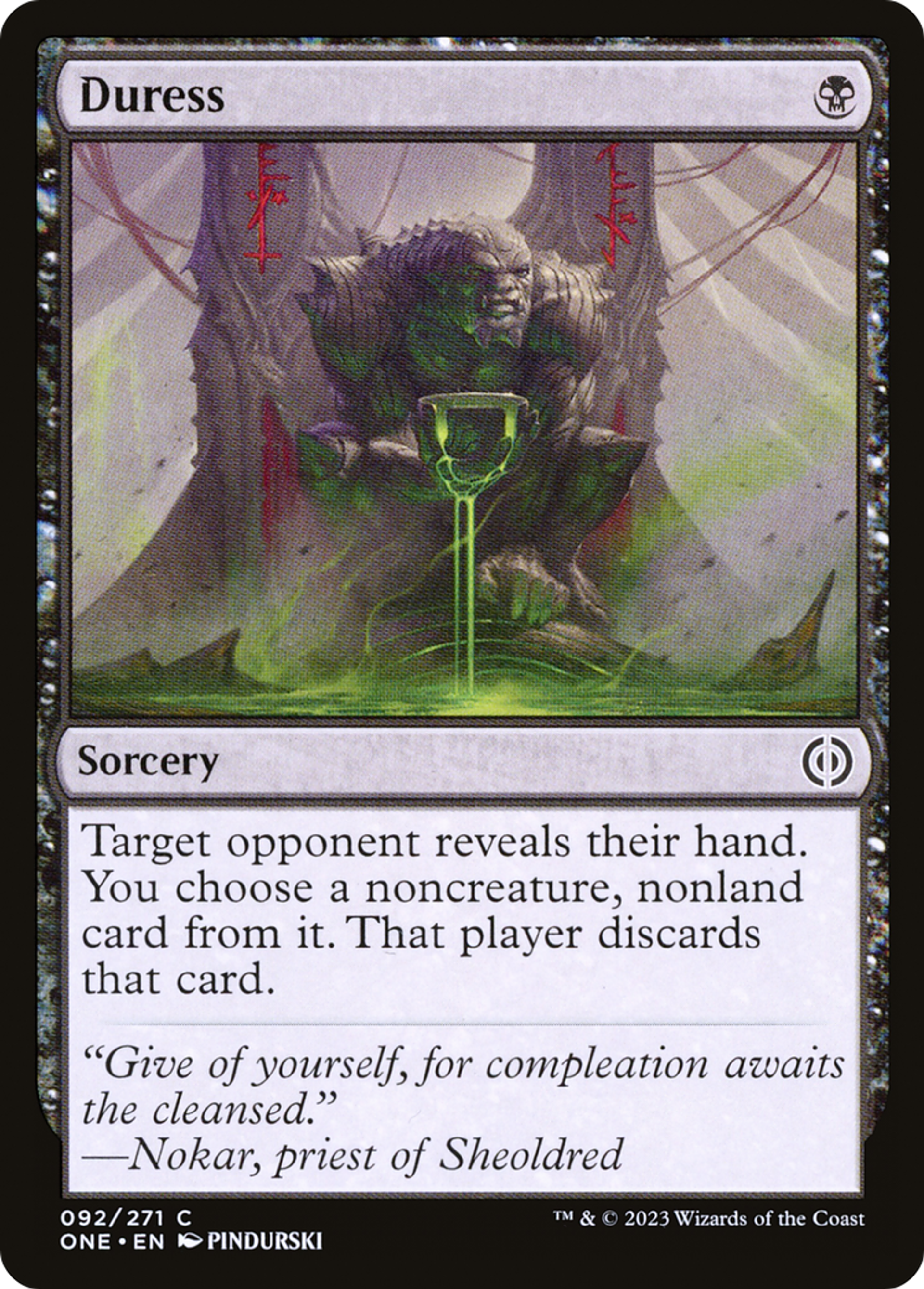 Contrainte — Phyrexia: All Will Be One — Magic: The Gathering