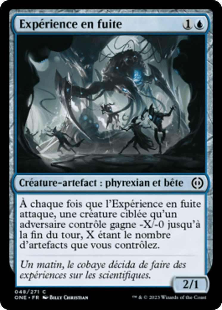 Expérience en fuite — Phyrexia: All Will Be One — Magic: The Gathering