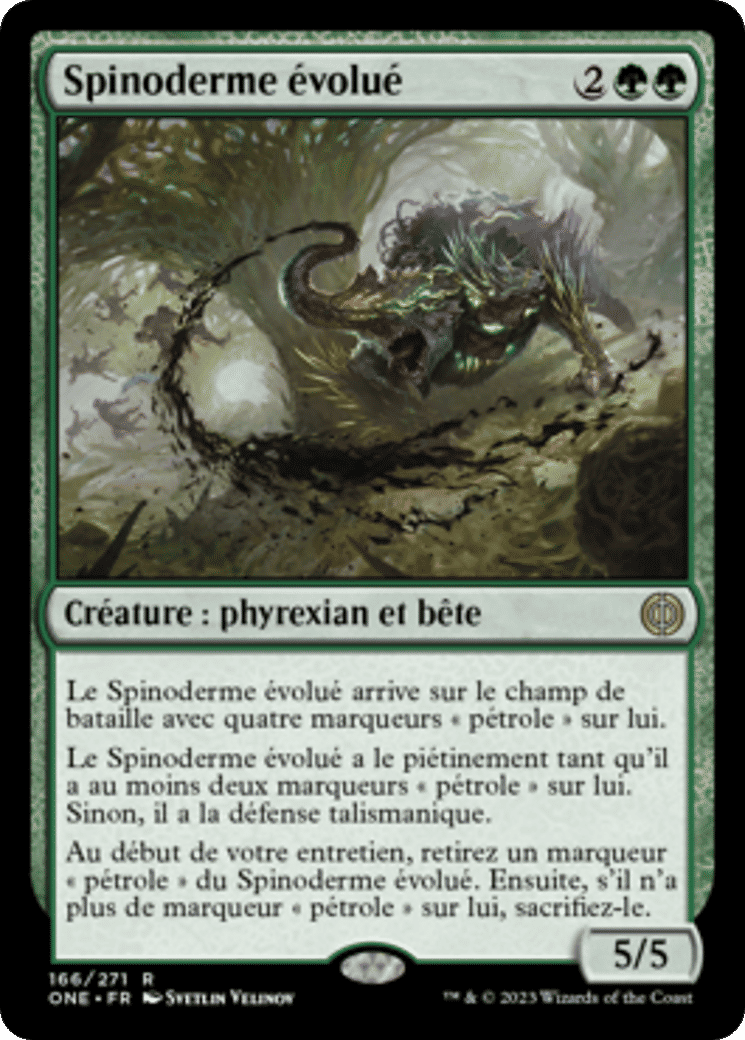 Spinoderme évolué — Phyrexia: All Will Be One — Magic: The Gathering