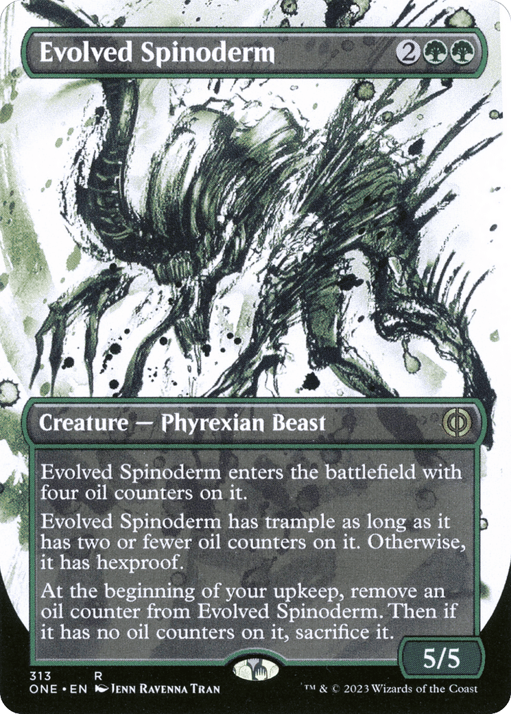 Evolved Spinoderm — Phyrexia: All Will Be One — Magic: The Gathering
