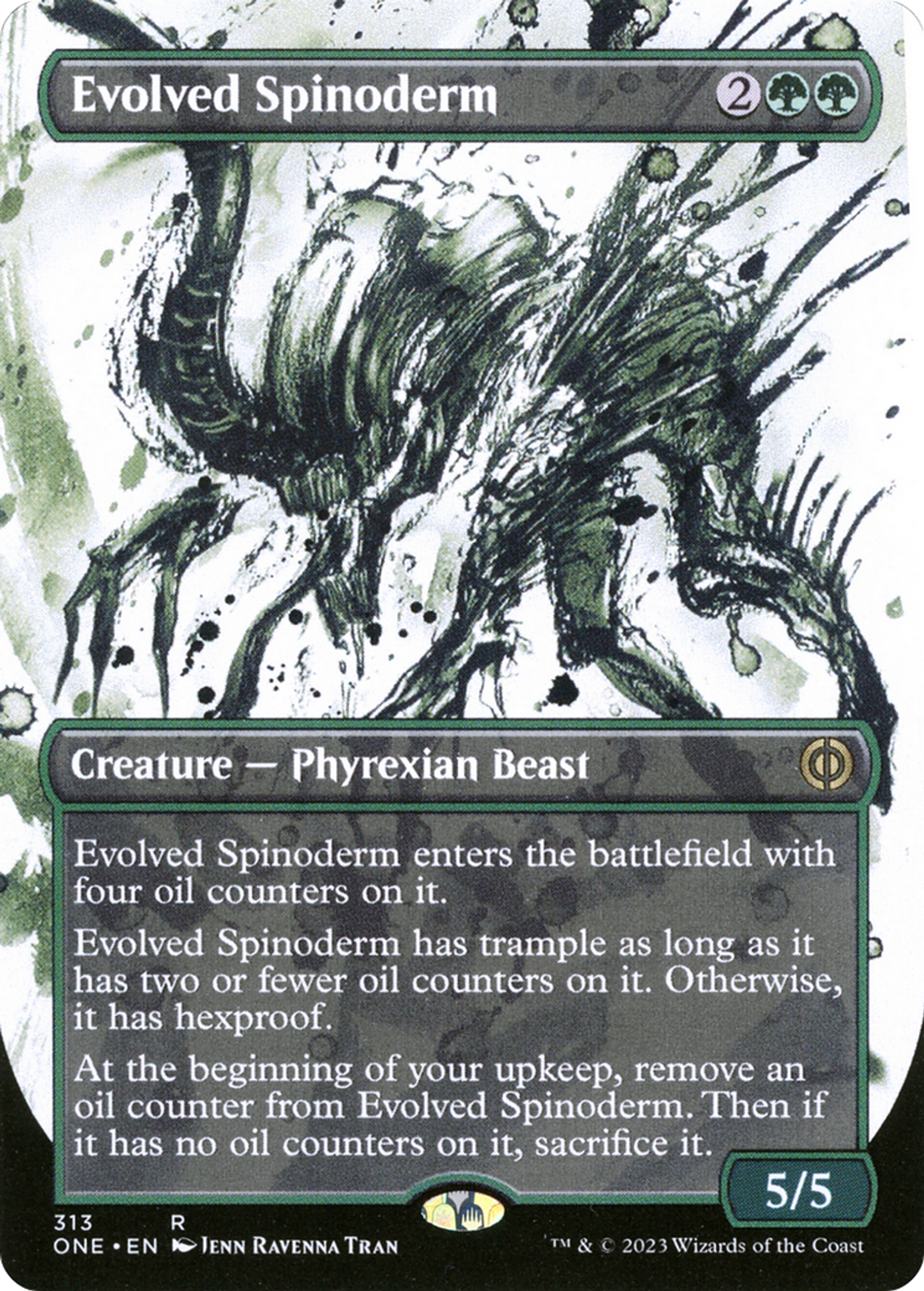 Spinoderme évolué — Phyrexia: All Will Be One — Magic: The Gathering