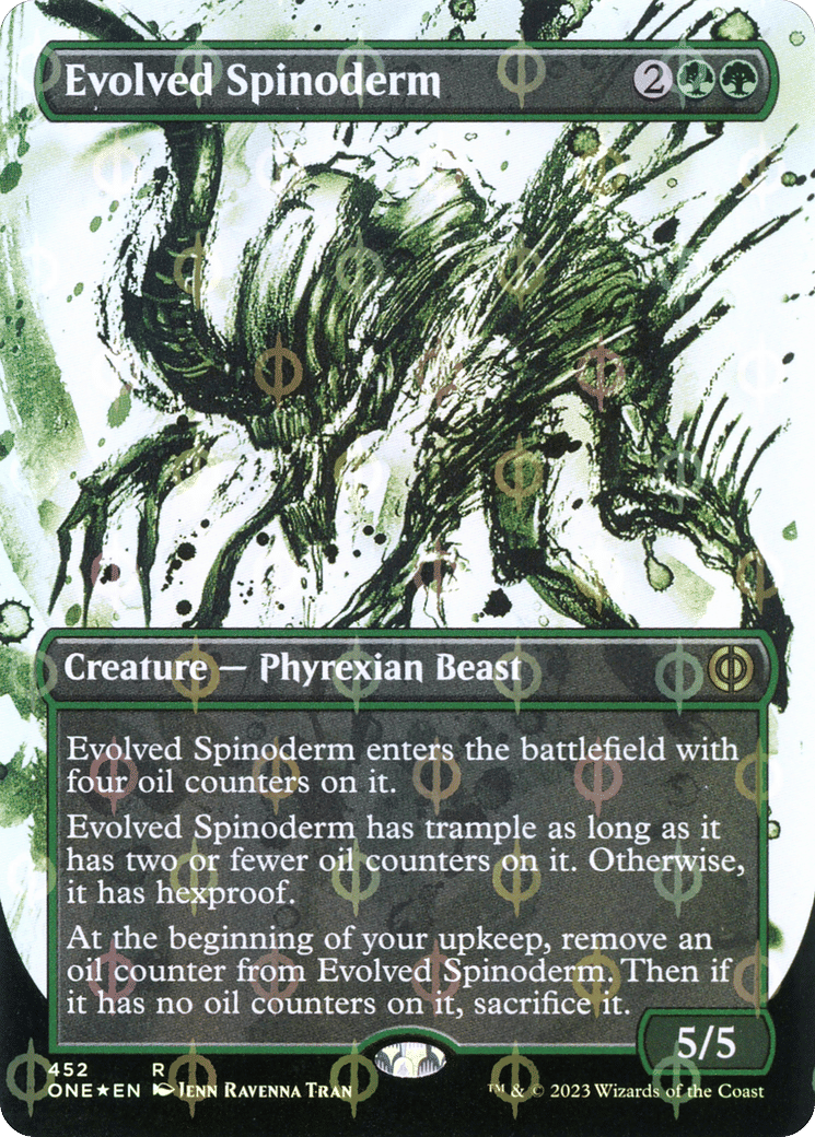 Evolved Spinoderm — Phyrexia: All Will Be One — Magic: The Gathering