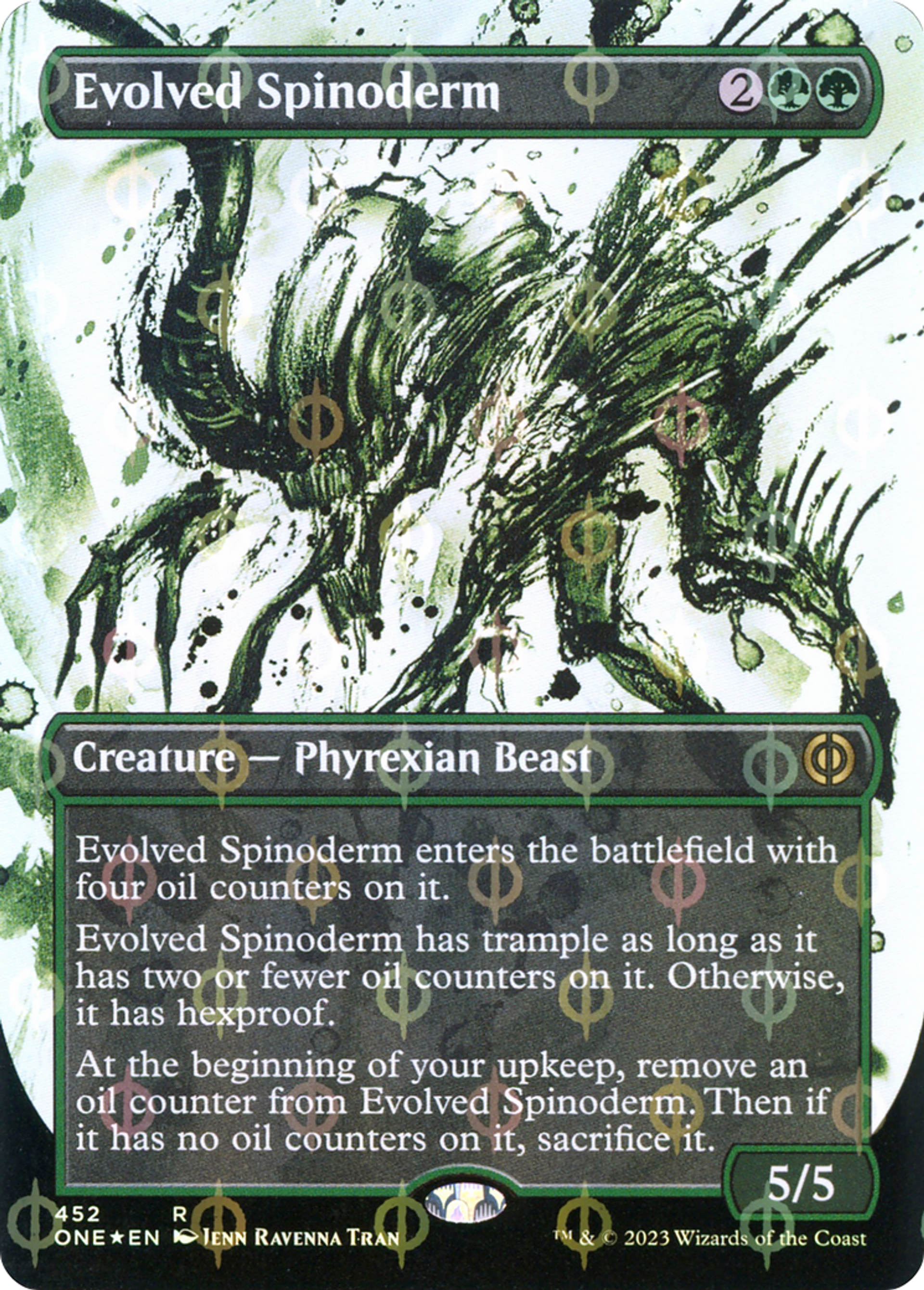 Spinoderme évolué — Phyrexia: All Will Be One — Magic: The Gathering