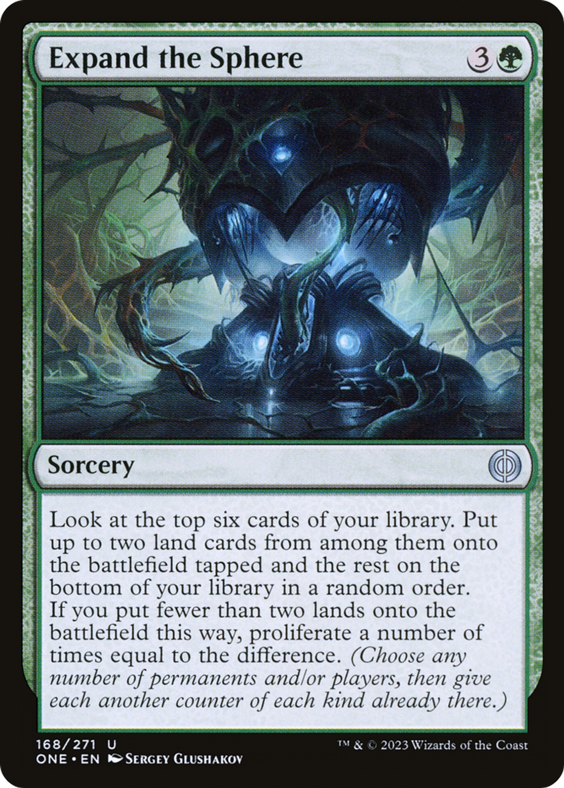 Extension de la sphère — Phyrexia: All Will Be One — Magic: The Gathering