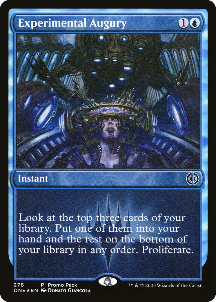 Experimental Augury — Phyrexia: All Will Be One — Magic: The Gathering