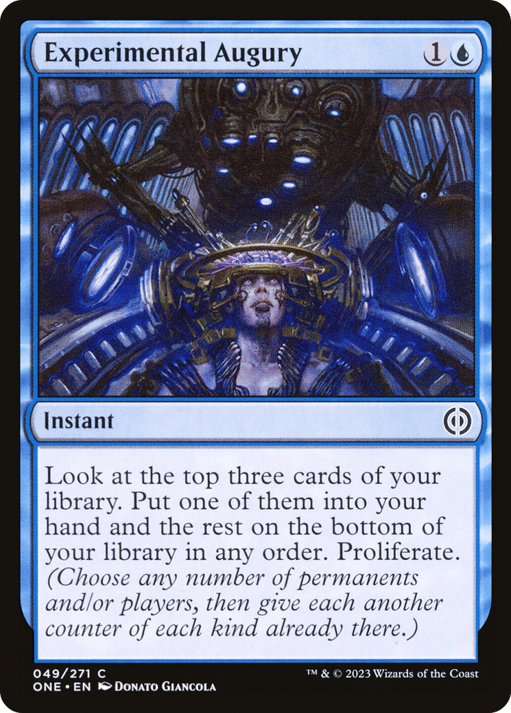 Experimental Augury — Phyrexia: All Will Be One — Magic: The Gathering