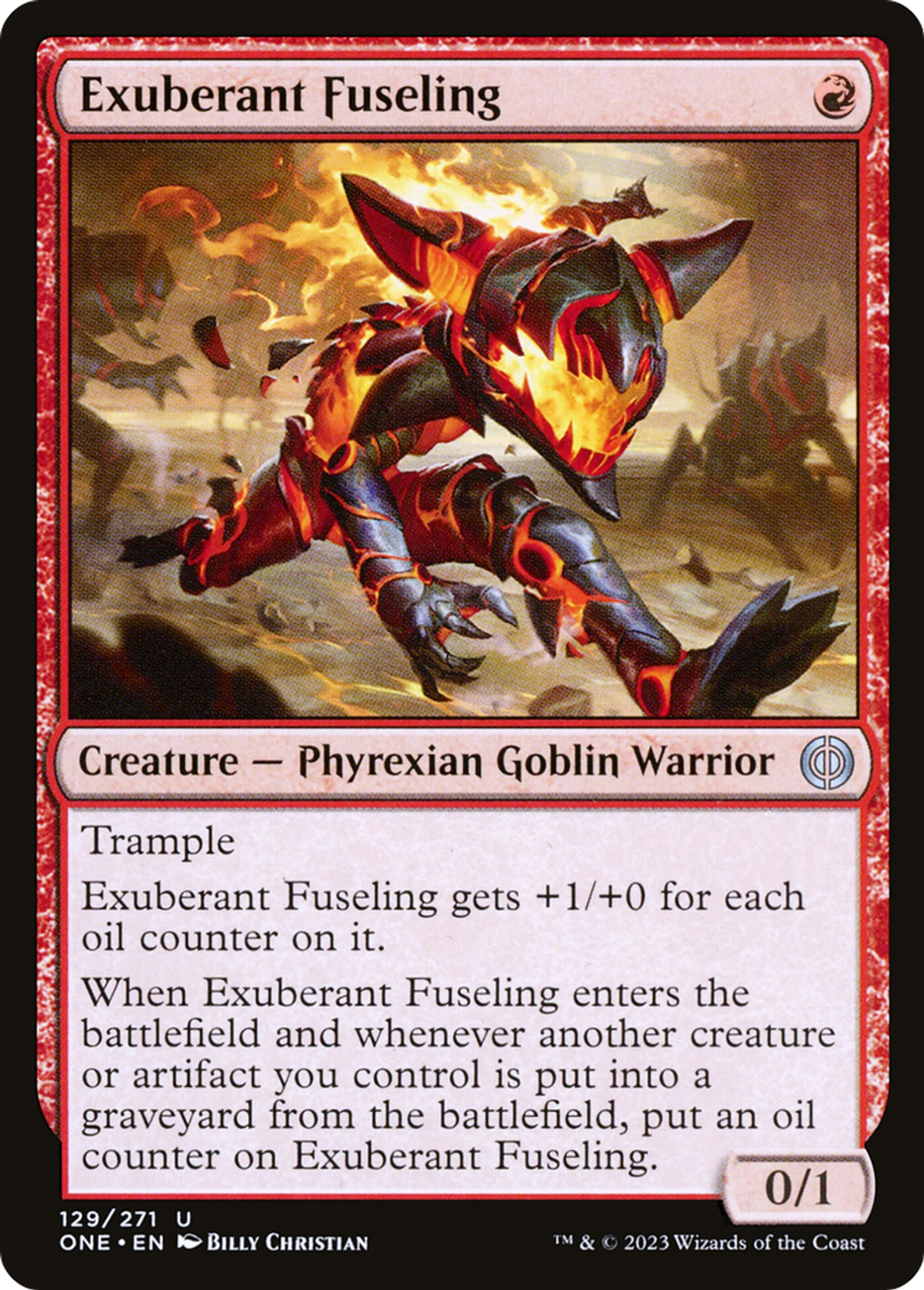 Mèchelin exubérant — Phyrexia: All Will Be One — Magic: The Gathering