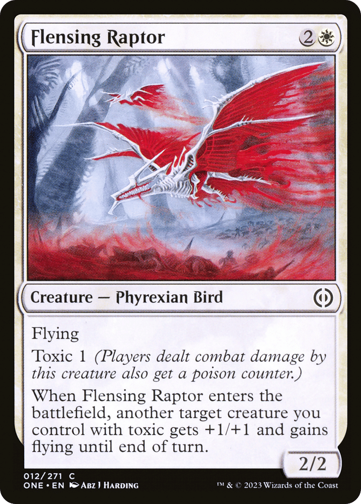 Flensing Raptor — Phyrexia: All Will Be One — Magic: The Gathering