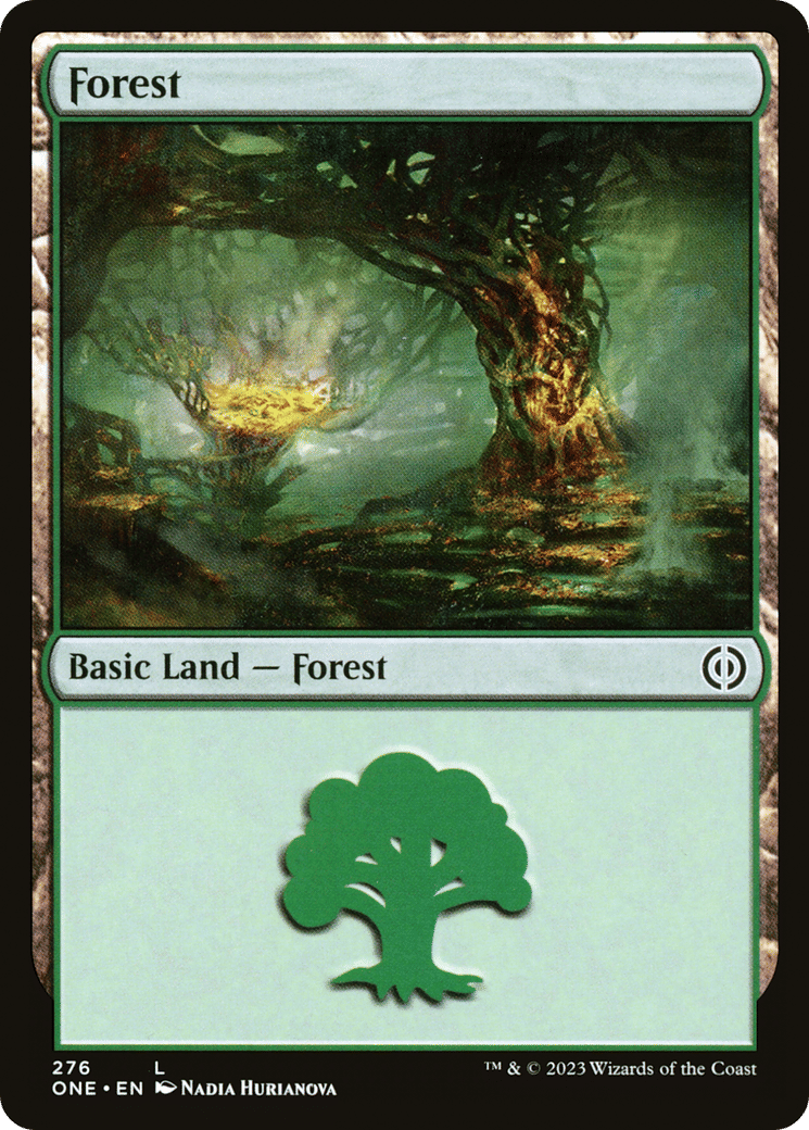 Forest — Phyrexia: All Will Be One — Magic: The Gathering