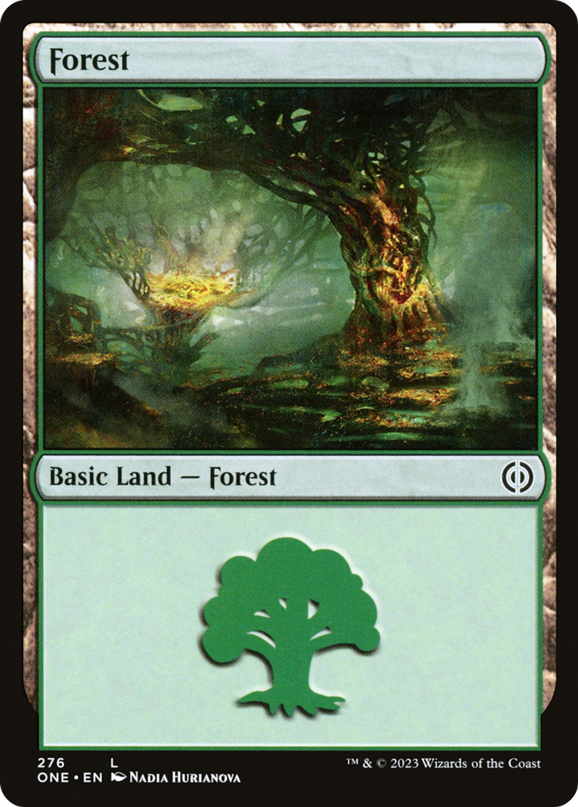 Forêt — Phyrexia: All Will Be One — Magic: The Gathering