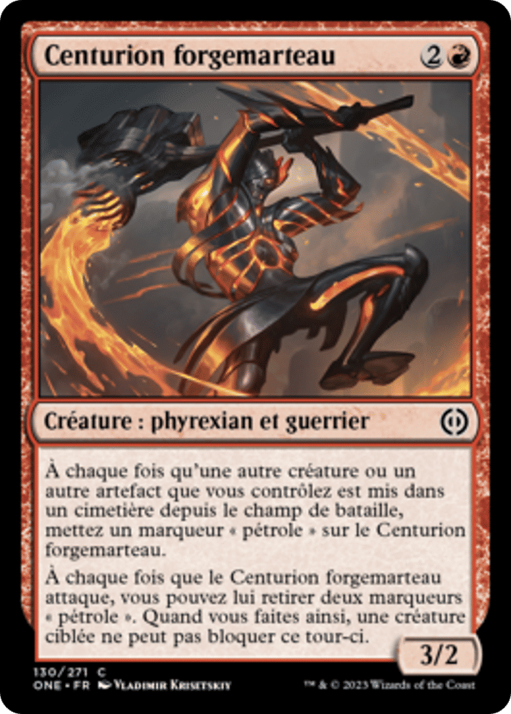 Centurion forgemarteau from Phyrexia: All Will Be One - Magic: The Gathering