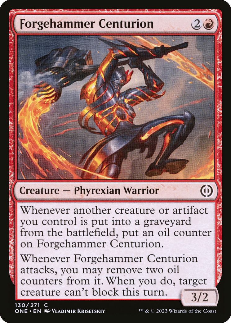 Forgehammer Centurion — Phyrexia: All Will Be One — Magic: The Gathering