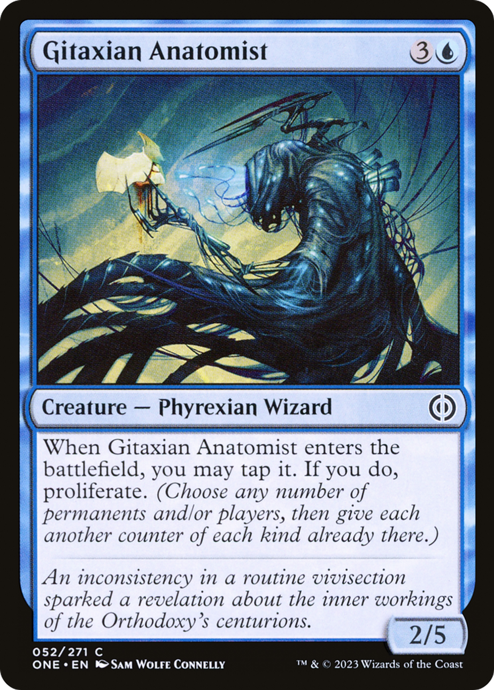 Anatomiste gitaxien — Phyrexia: All Will Be One — Magic: The Gathering