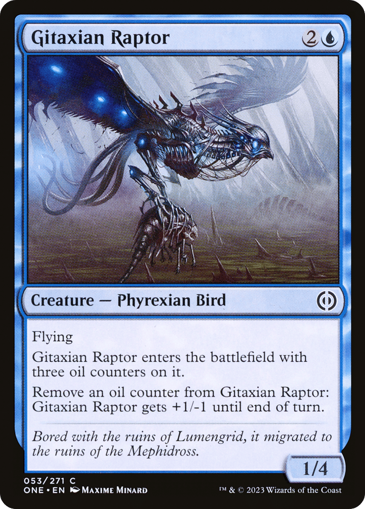 Gitaxian Raptor — Phyrexia: All Will Be One — Magic: The Gathering