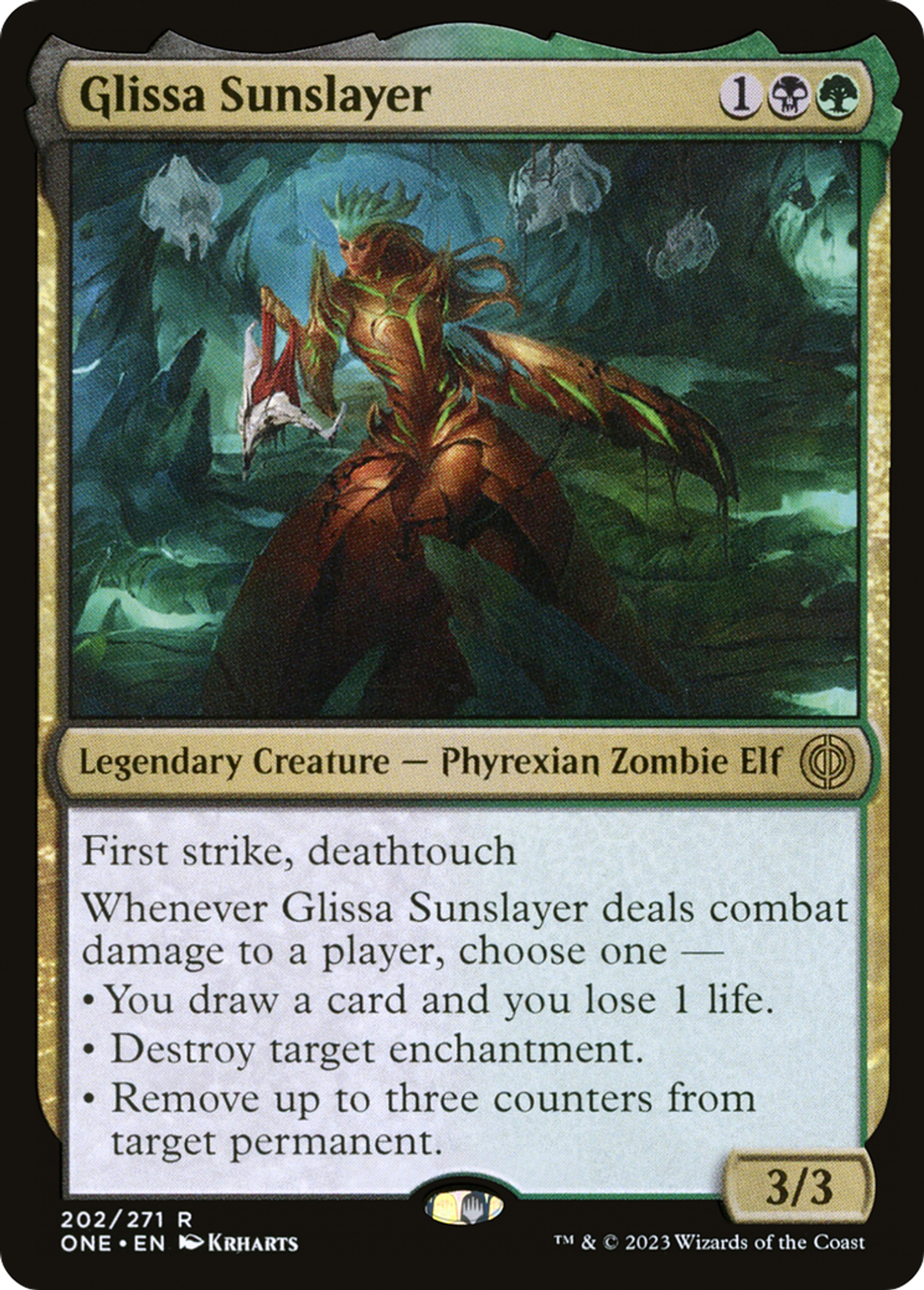 Glissa Tuesoleil — Phyrexia: All Will Be One — Magic: The Gathering
