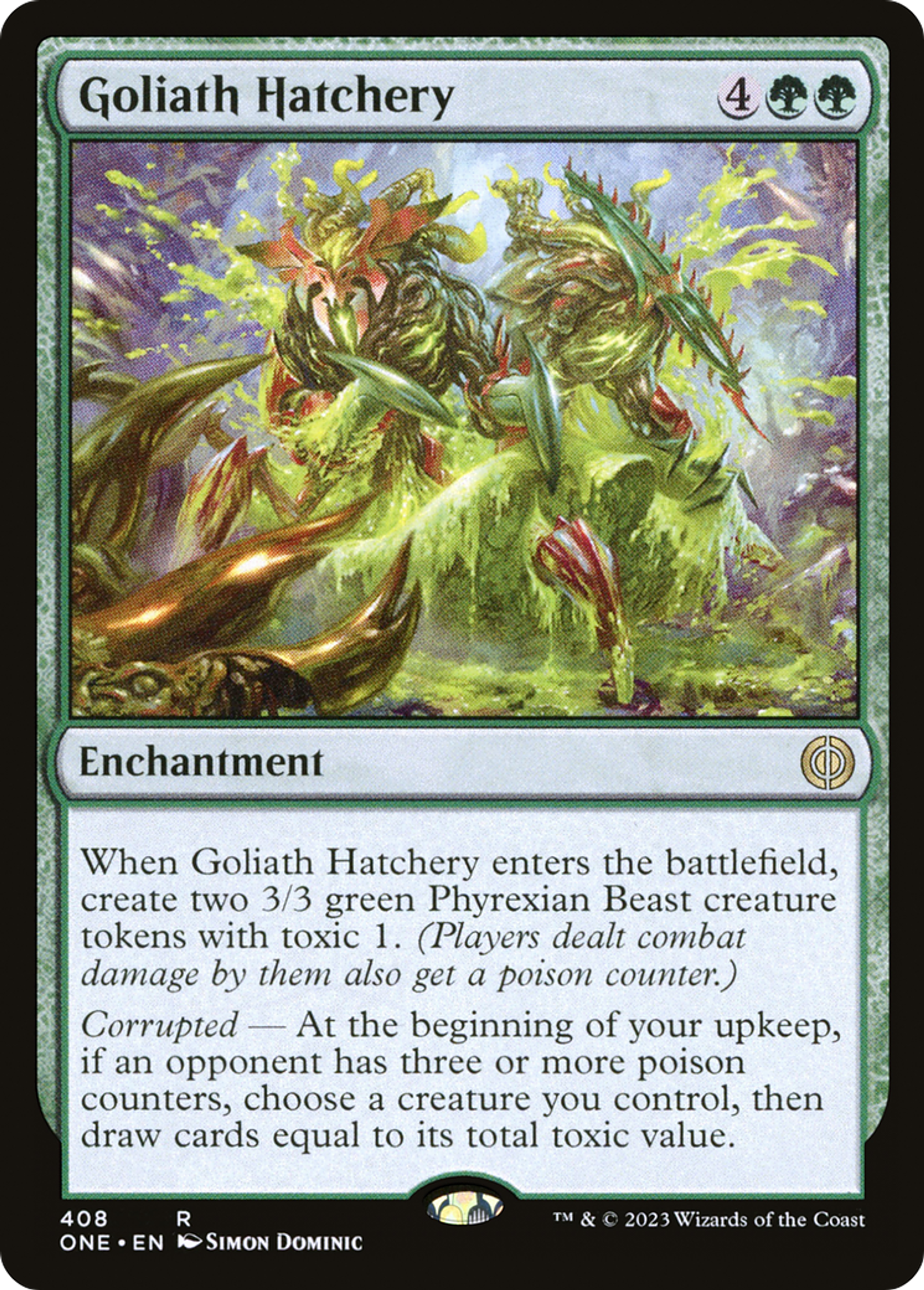Couvoir de goliaths — Phyrexia: All Will Be One — Magic: The Gathering