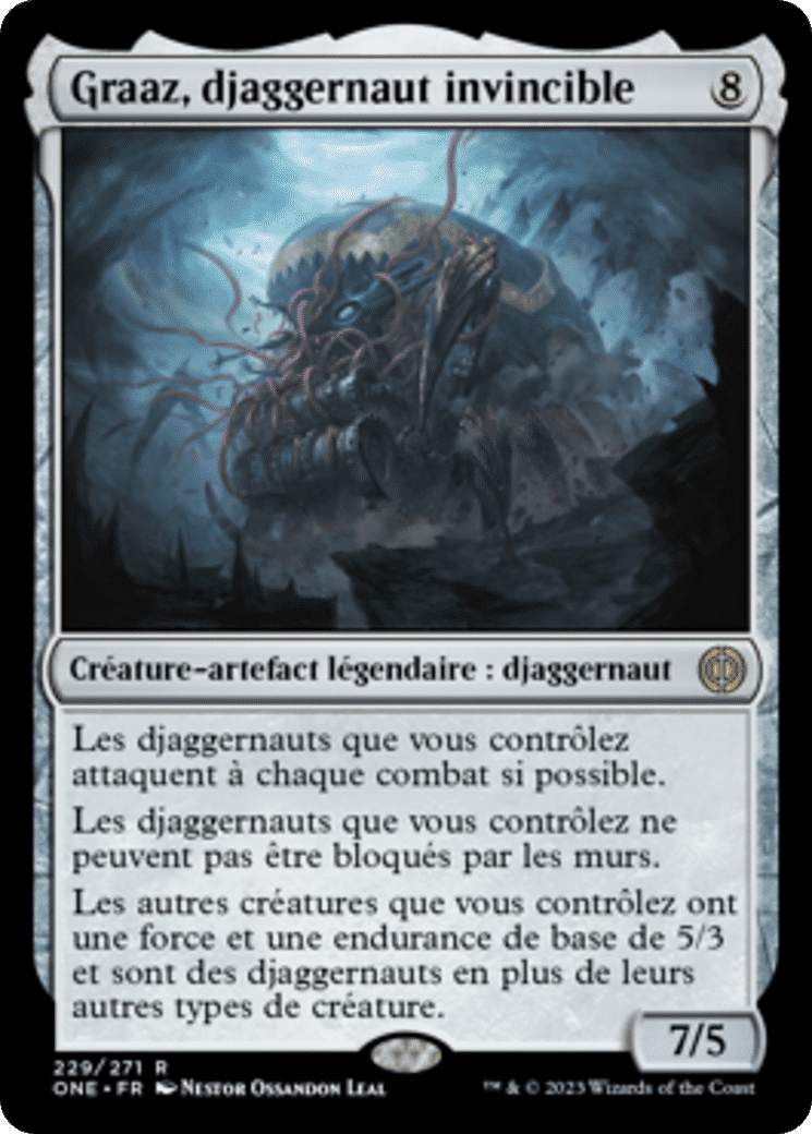 Graaz, djaggernaut invincible — Phyrexia: All Will Be One — Magic: The Gathering