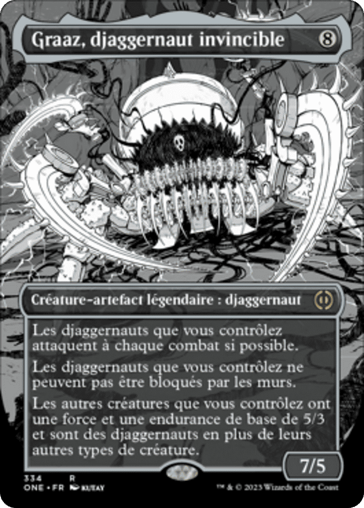 Graaz, djaggernaut invincible — Phyrexia: All Will Be One — Magic: The Gathering