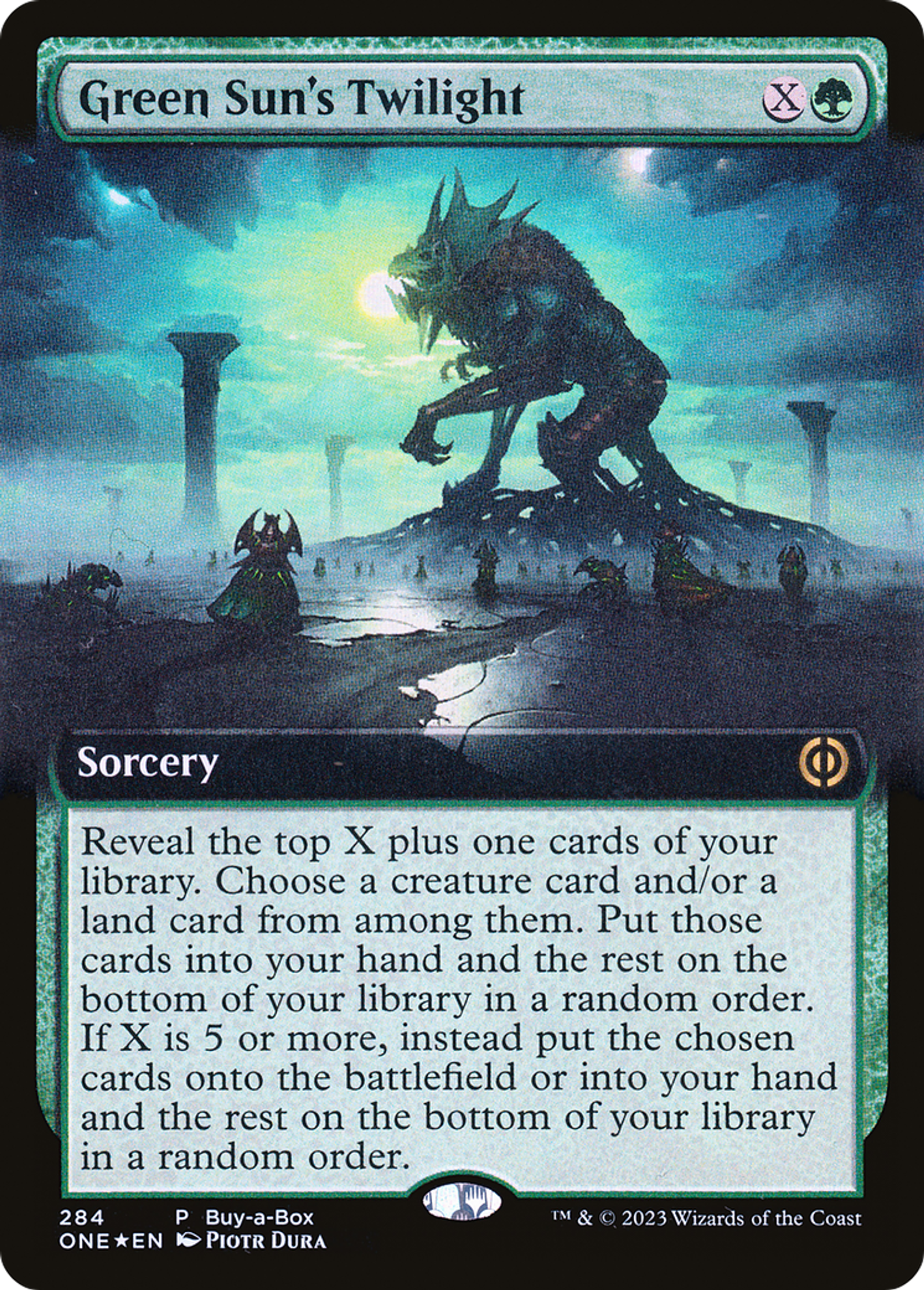 Green Sun's Twilight — Phyrexia: All Will Be One — Magic: The Gathering