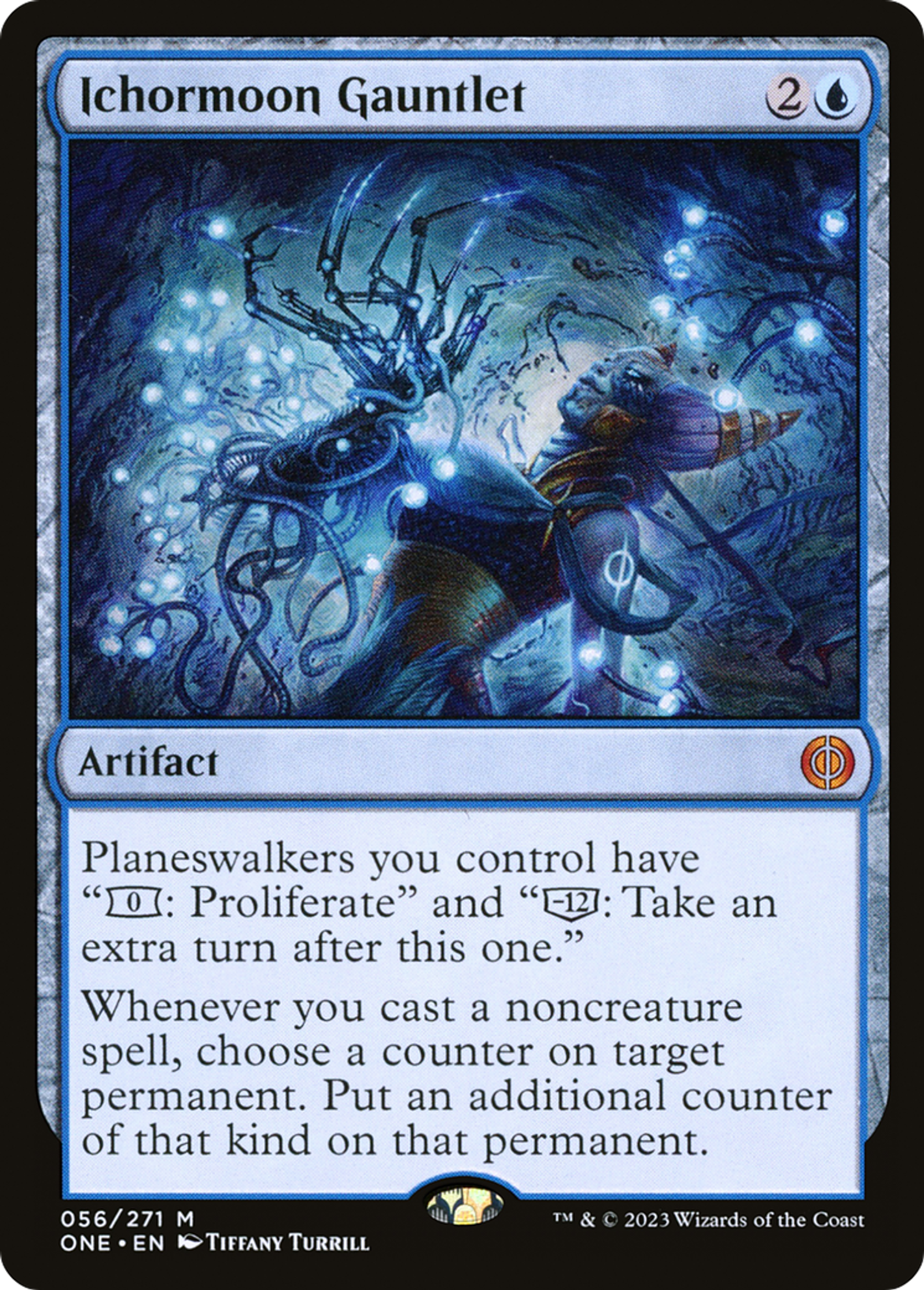 Gantelet de sanielune — Phyrexia: All Will Be One — Magic: The Gathering