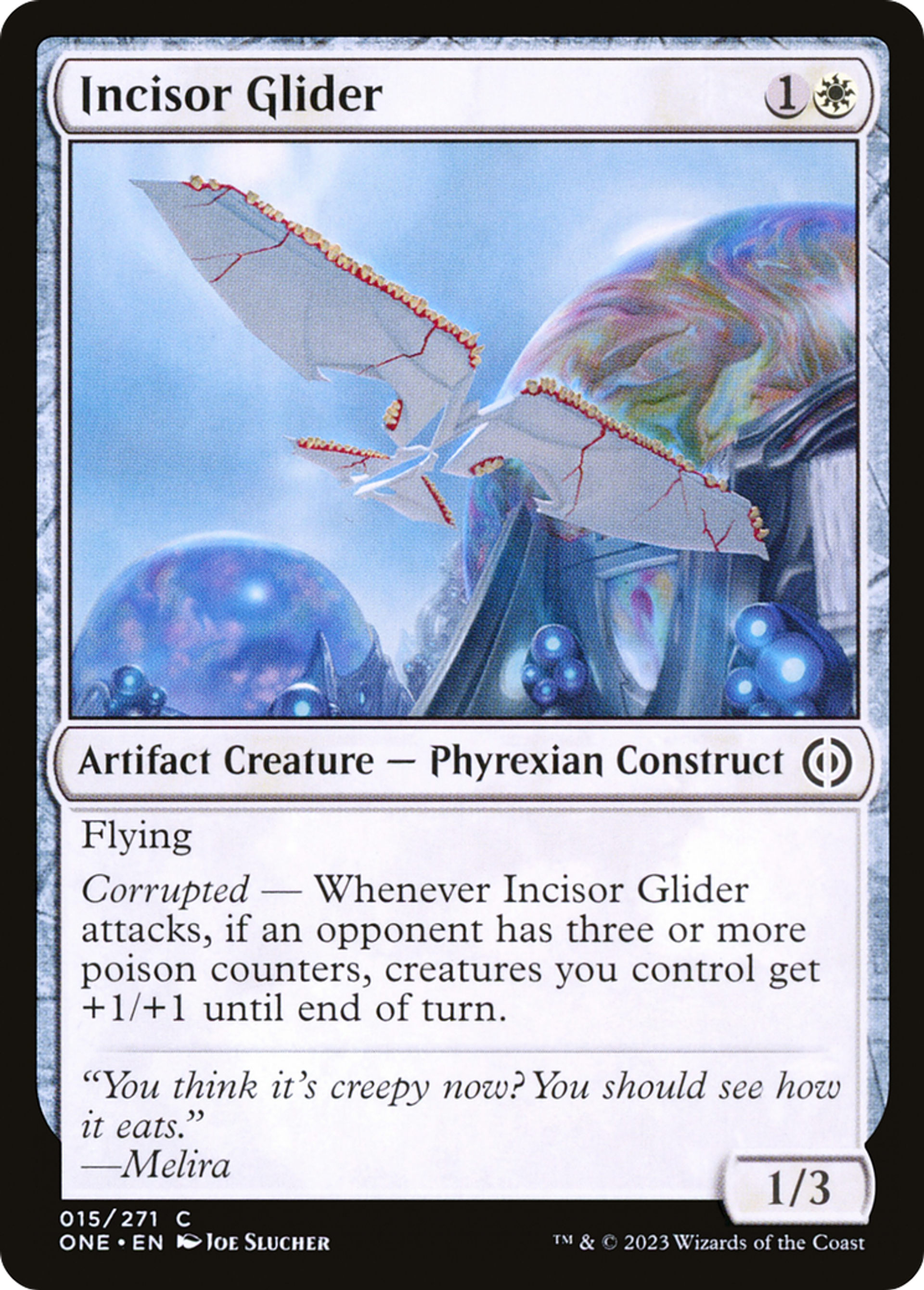 Planeur d'incisives — Phyrexia: All Will Be One — Magic: The Gathering