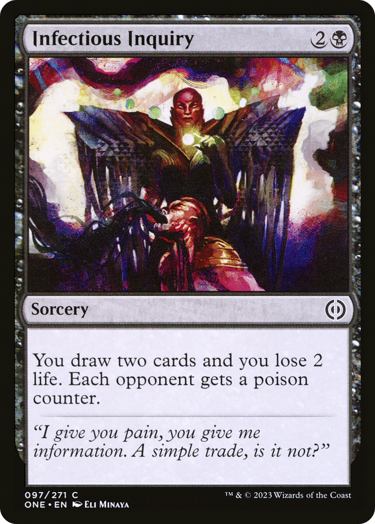 Infectious Inquiry — Phyrexia: All Will Be One — Magic: The Gathering