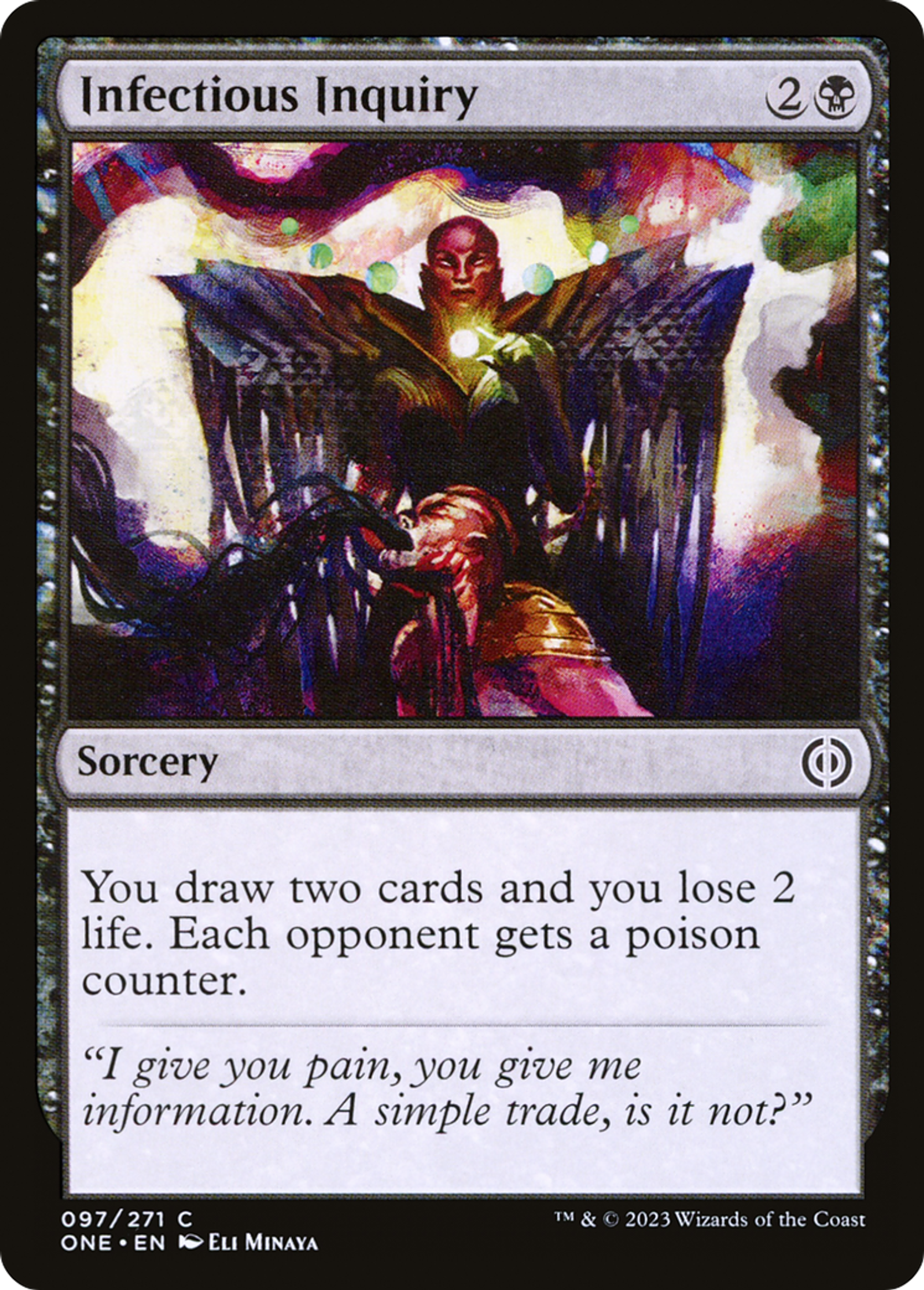 Enquête infectieuse — Phyrexia: All Will Be One — Magic: The Gathering