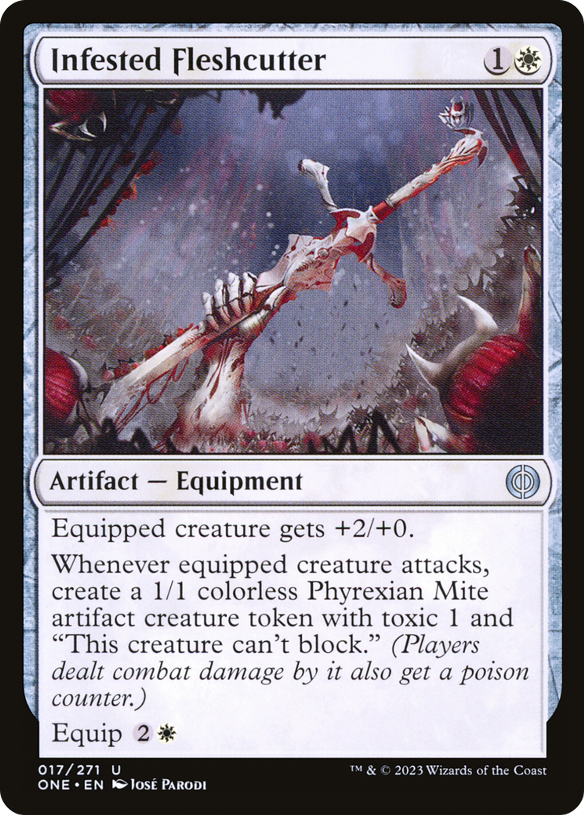 Tranchechair infesté — Phyrexia: All Will Be One — Magic: The Gathering