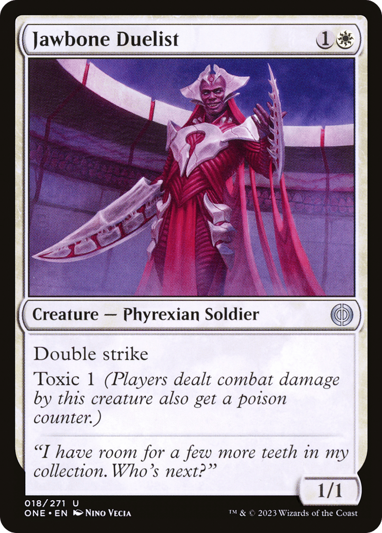 Jawbone Duelist — Phyrexia: All Will Be One — Magic: The Gathering