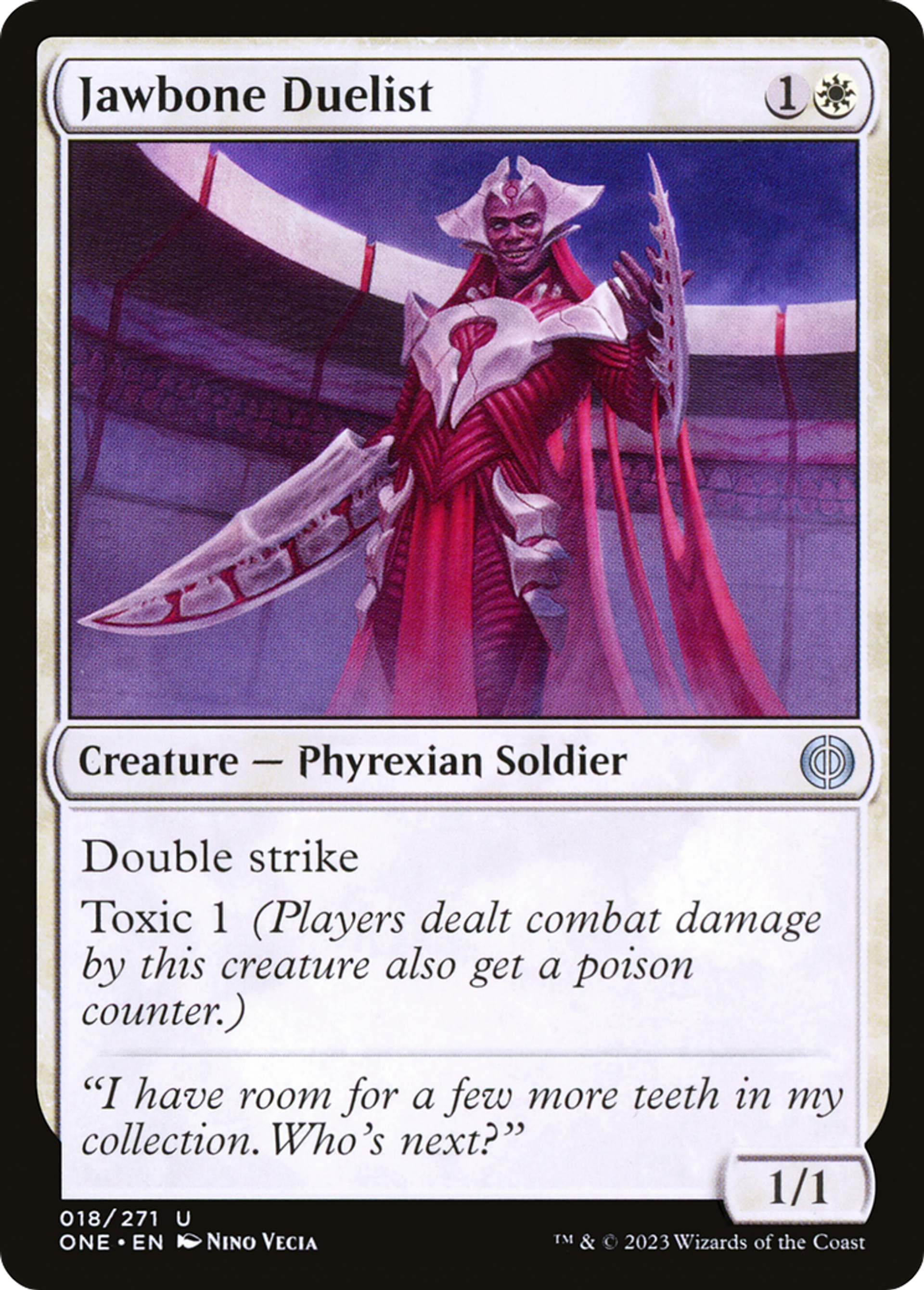 Jawbone Duelist — Phyrexia: All Will Be One — Magic: The Gathering