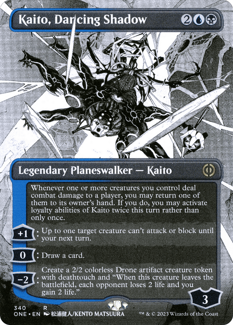 Kaito, Dancing Shadow — Phyrexia: All Will Be One — Magic: The Gathering