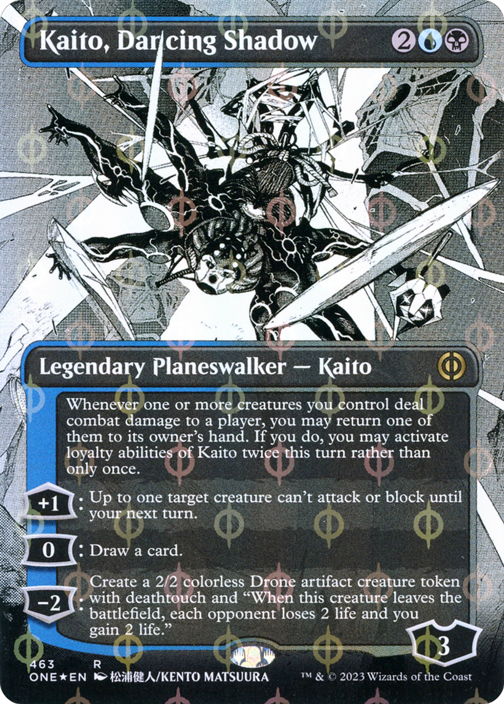 Kaito, ombre dansante — Phyrexia: All Will Be One — Magic: The Gathering