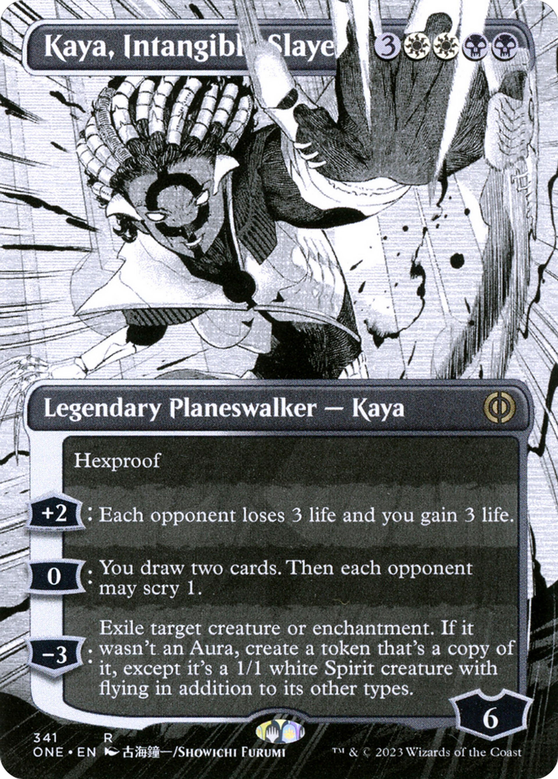 Kaya, tueuse intangible — Phyrexia: All Will Be One — Magic: The Gathering
