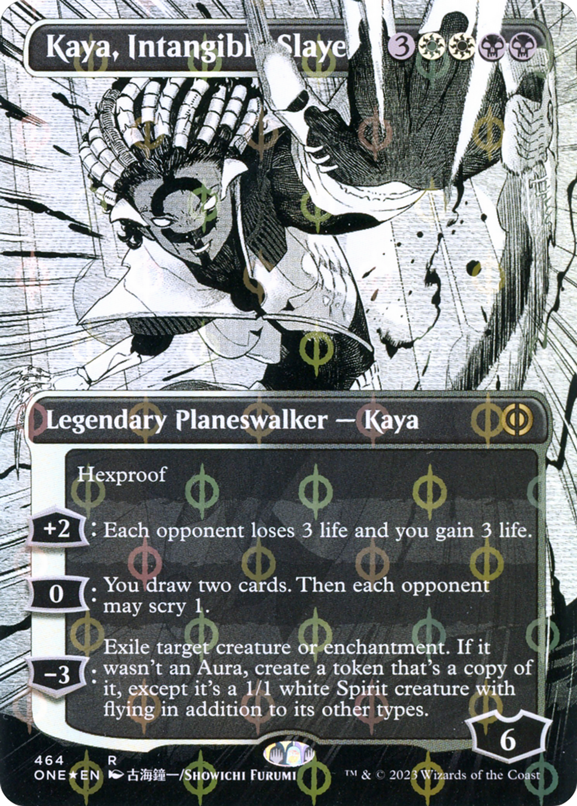Kaya, tueuse intangible — Phyrexia: All Will Be One — Magic: The Gathering